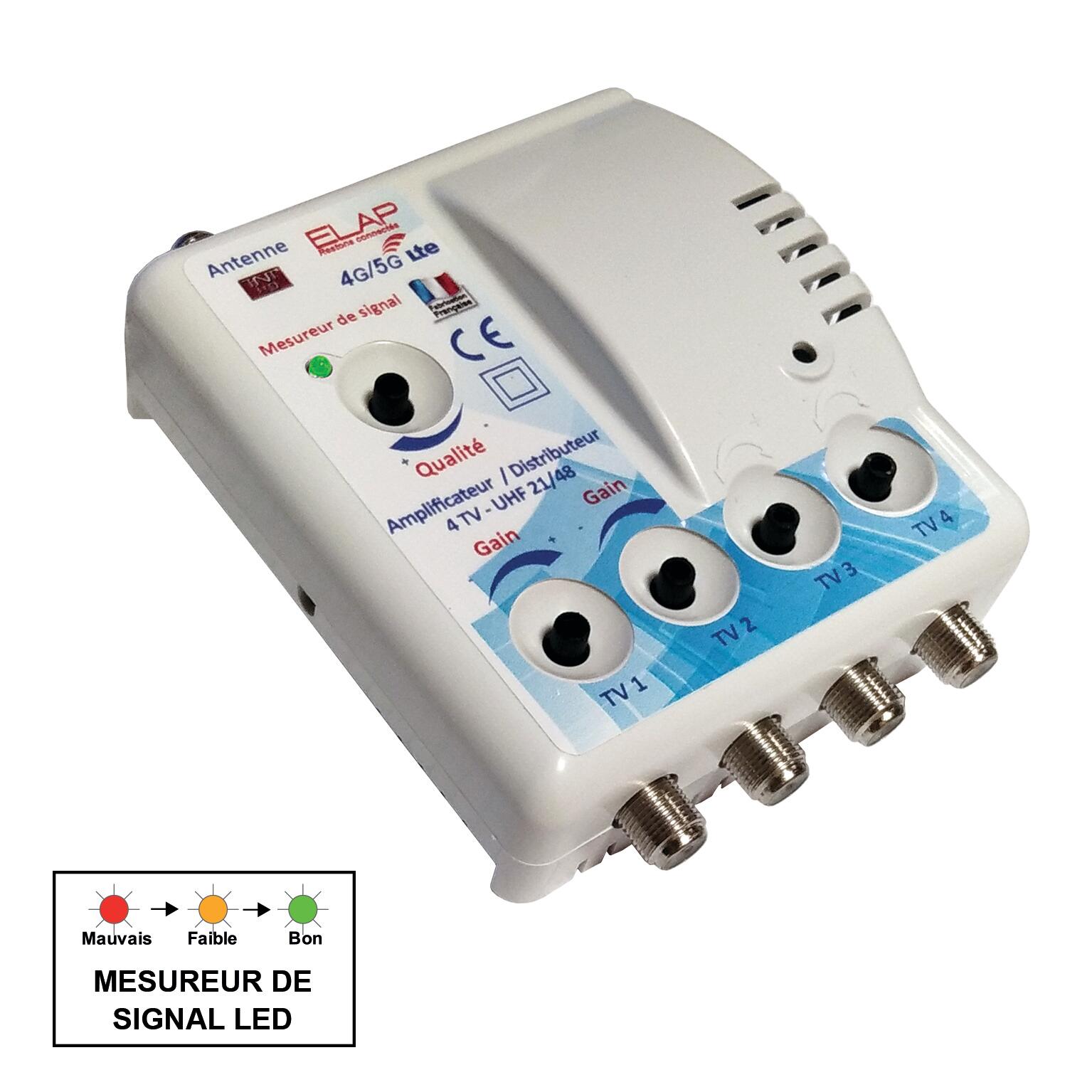 PACK: amplificateur et alimentation elap HDME Amplificateur