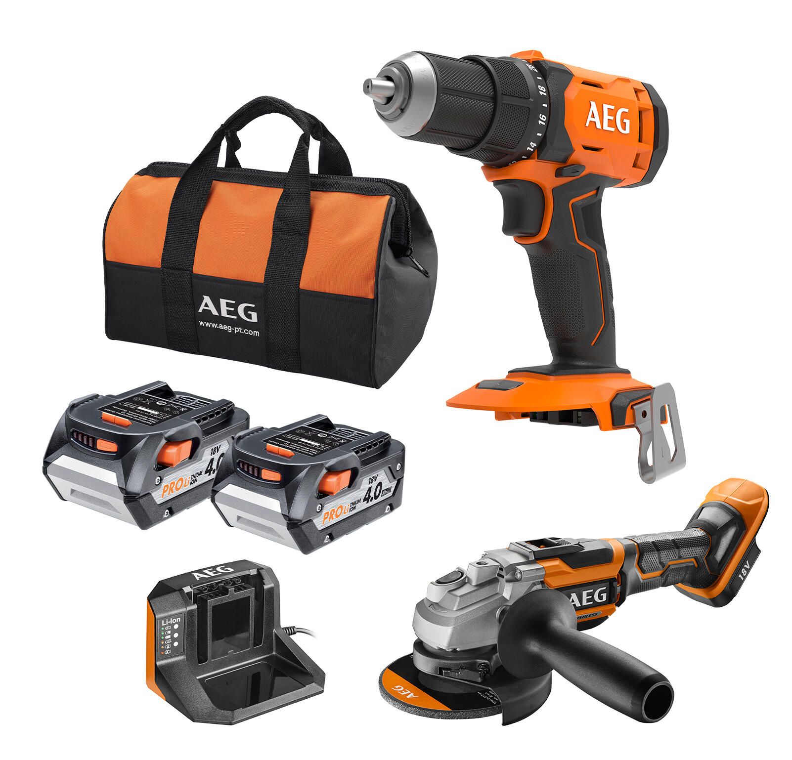 Kit combiné d'outils multifonctions sans balais 18 V 14 en 1, comprend