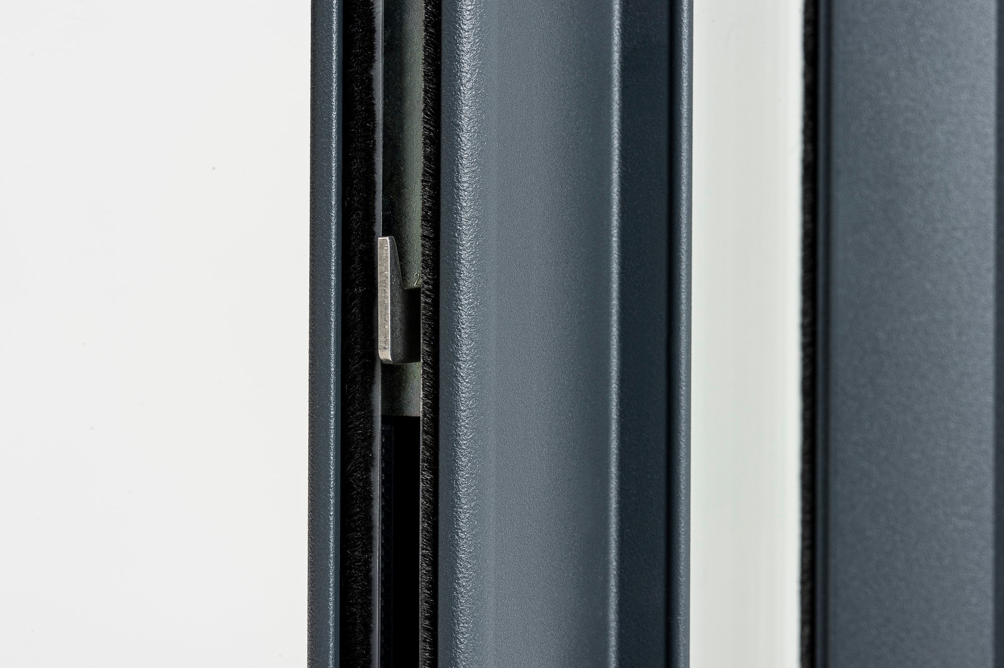 Baie coulissante aluminium 215x240 gris anthracite Essentiel - 5