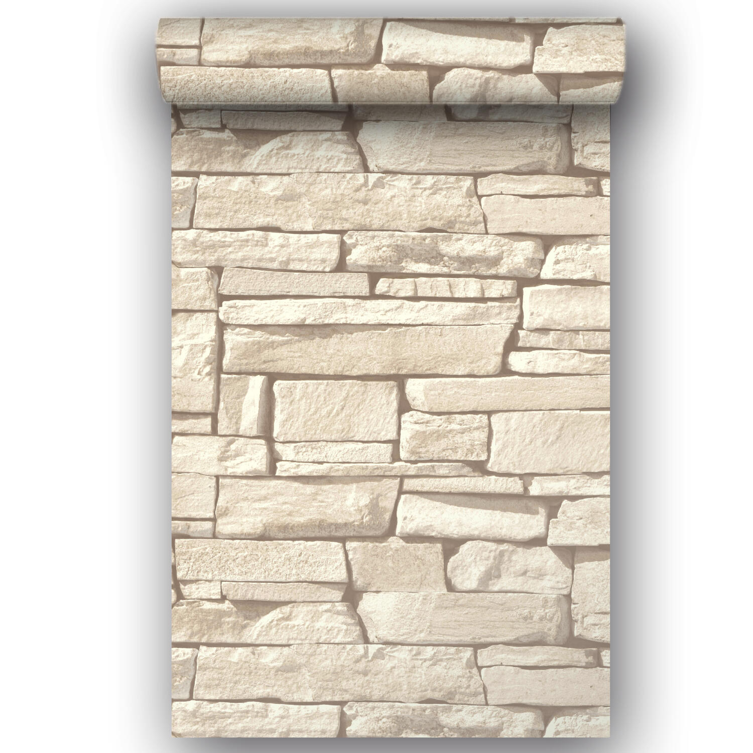 Papier peint intissé Pierre dax blanc - 5