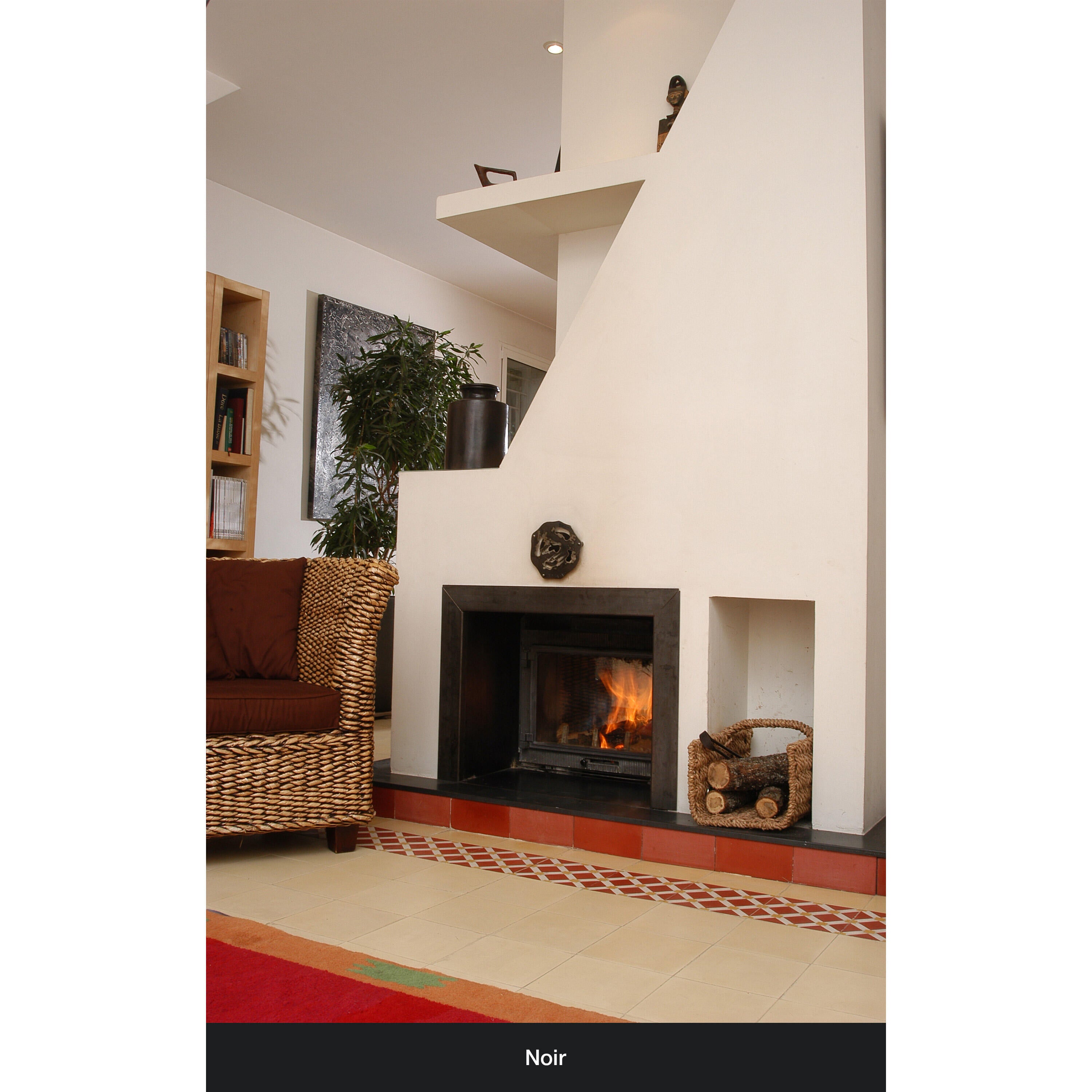 Bombe de peinture Hautes températures JULIEN noir mat - 3