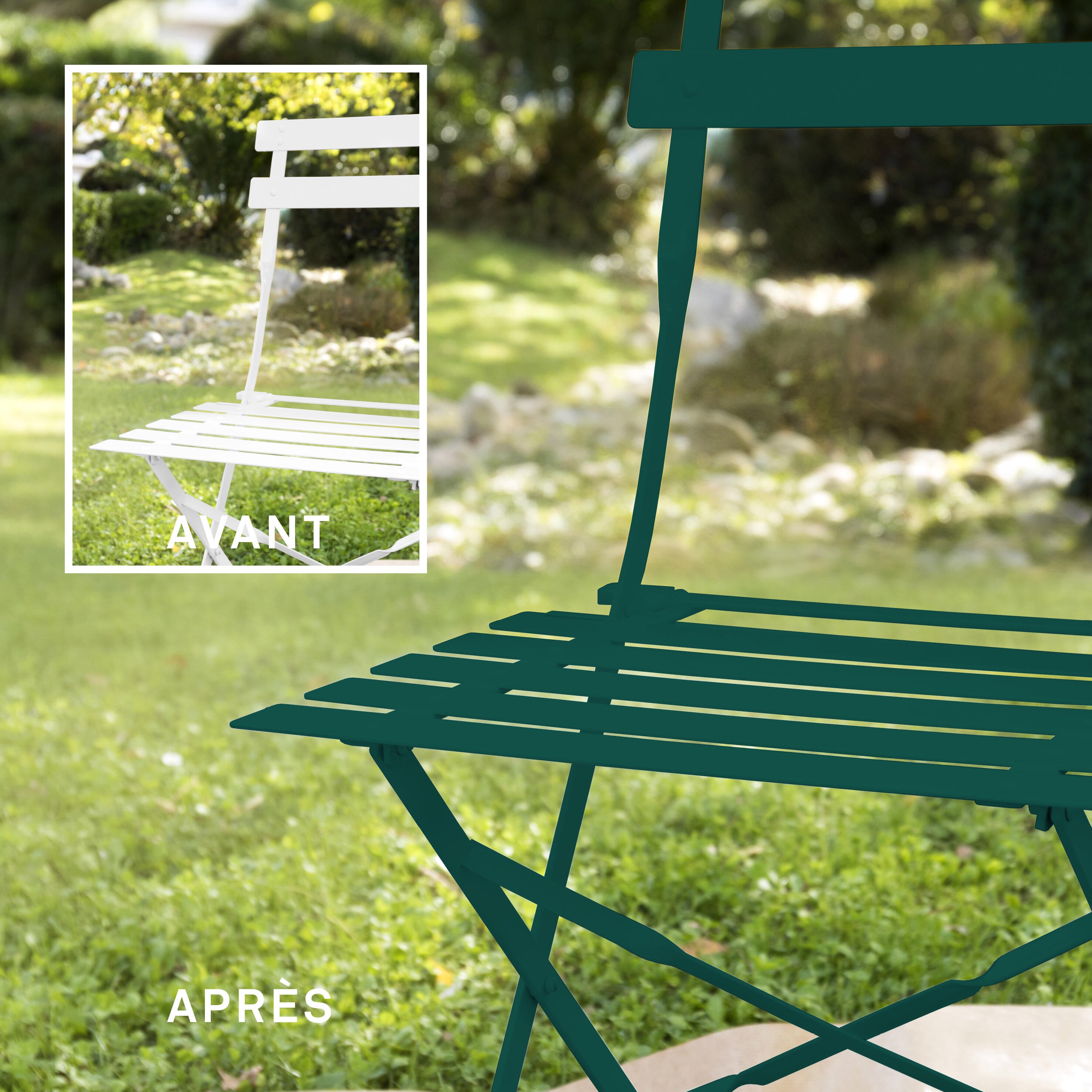 Bombe de peinture Relook tout extrême MAISON DECO vert luxurant satiné 400 ml - 7