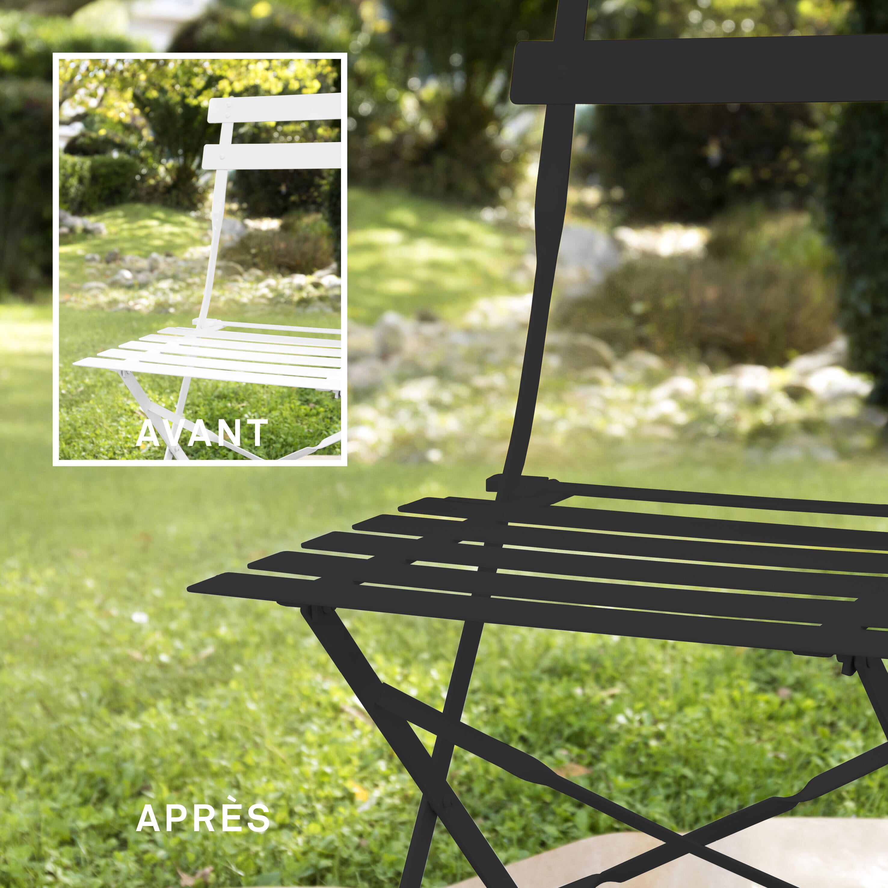 Bombe de peinture Relook tout extrême MAISON DECO noir spoiler mat 400 ml - 8