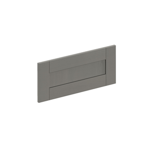 Façade de tiroir de cuisine Boston gris mat H.38.1 x l.59.7 cm