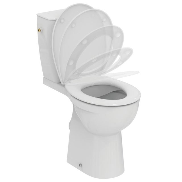 Pack wc à poser surélevé sans bride - IDEAL STANDARD Tirso+ sortie horizontale