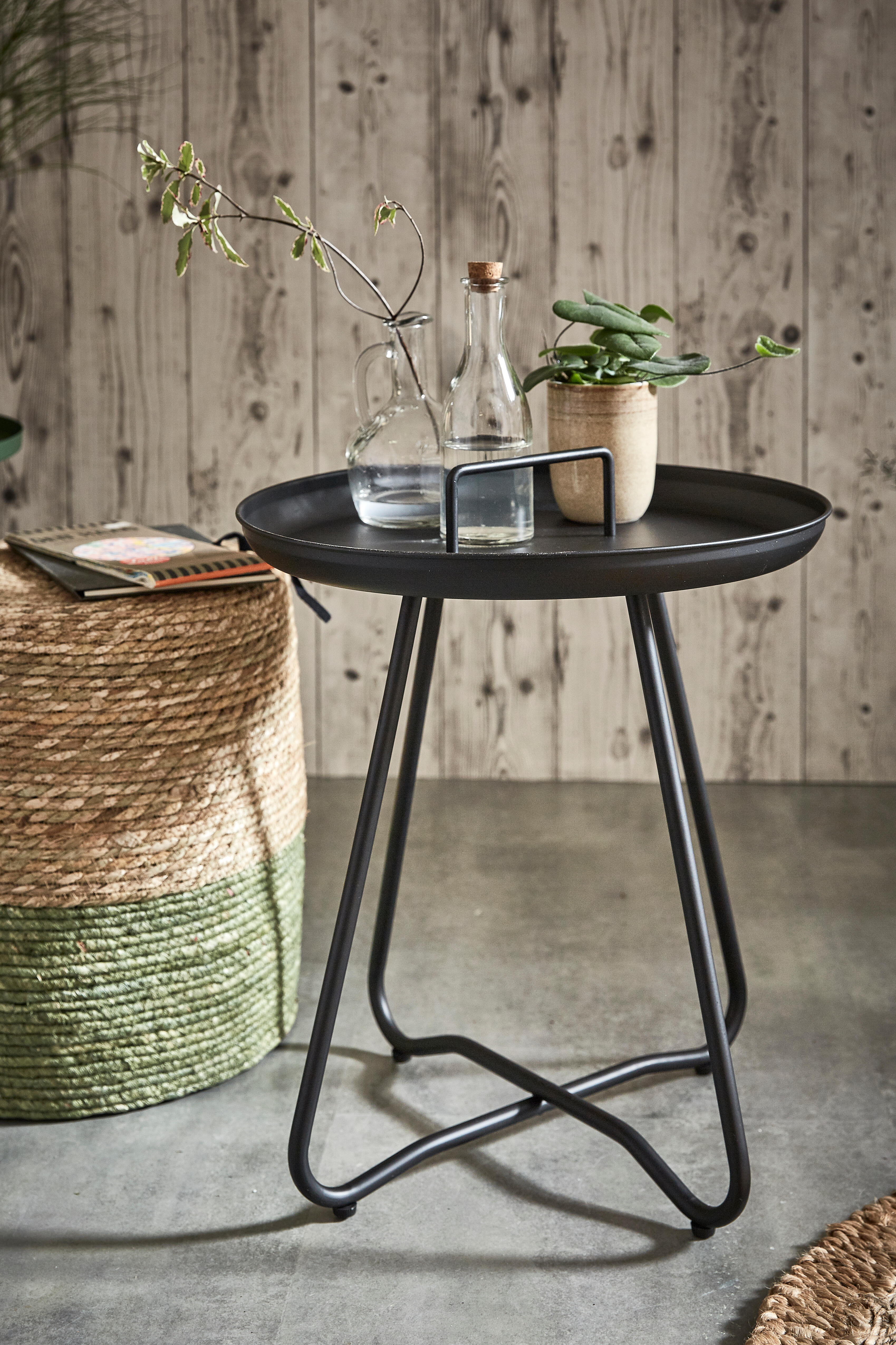 Papier peint intissé Planche tribale gris - 8