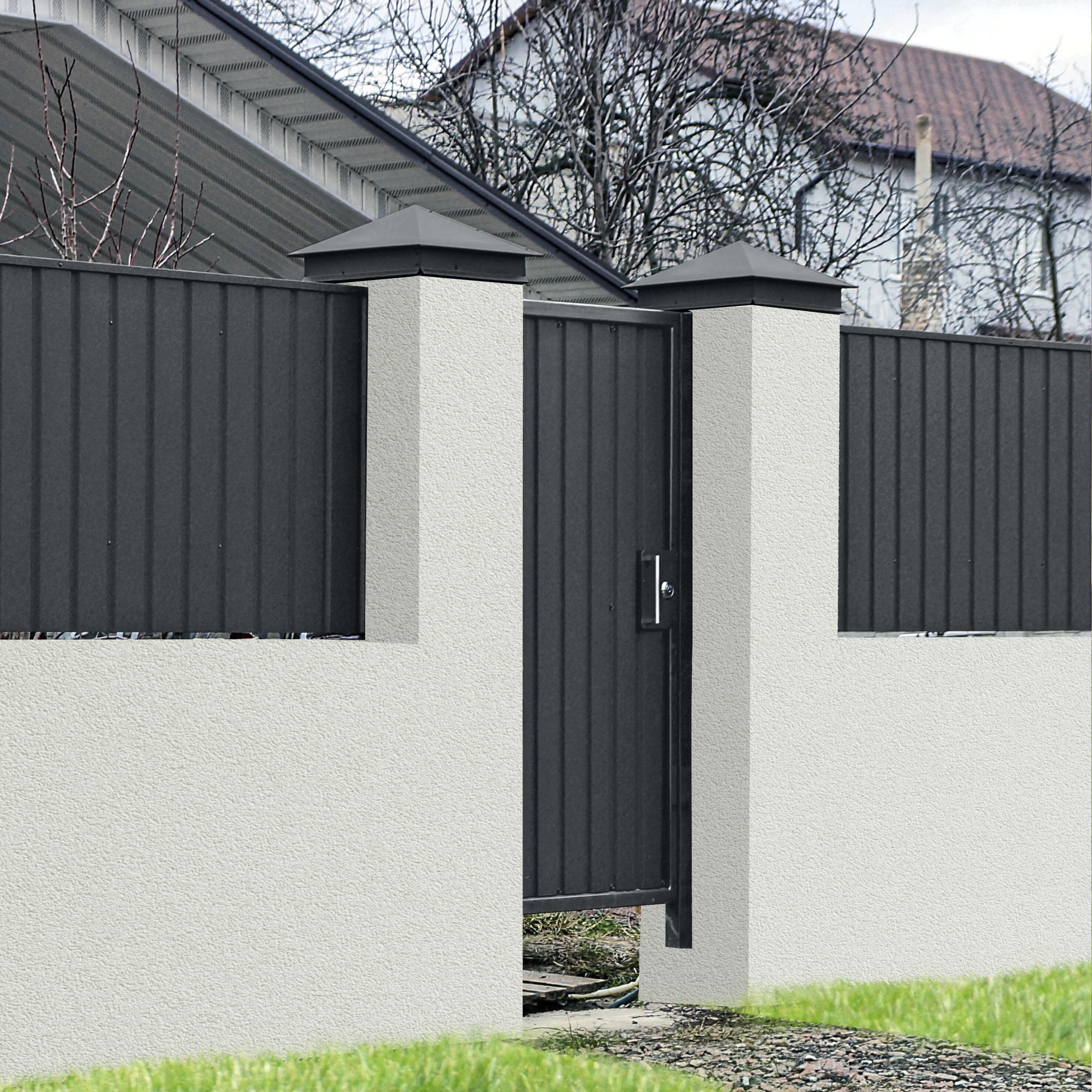 Bombe de peinture Relook tout extrême MAISON DECO macadam RAL 7016 satiné 400 ml - 4