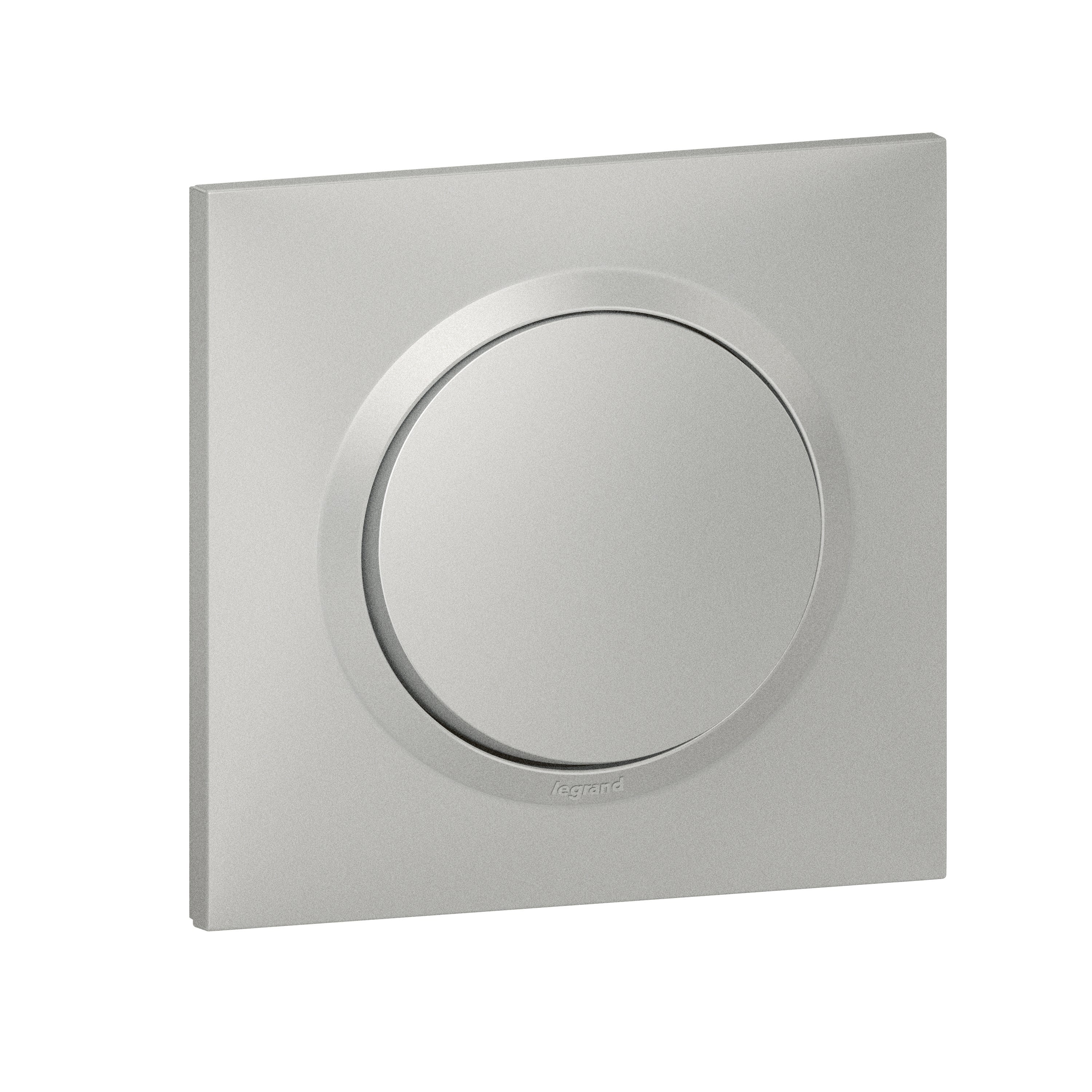 Interrupteur va-et-vient, LEGRAND Dooxie, aluminium - 4