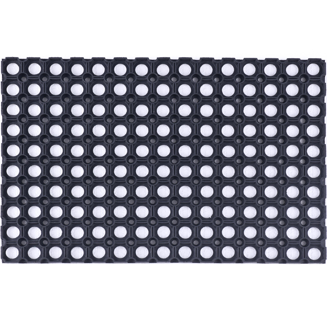 Paillasson noir l.50 cm x L.100 cm, Flavio