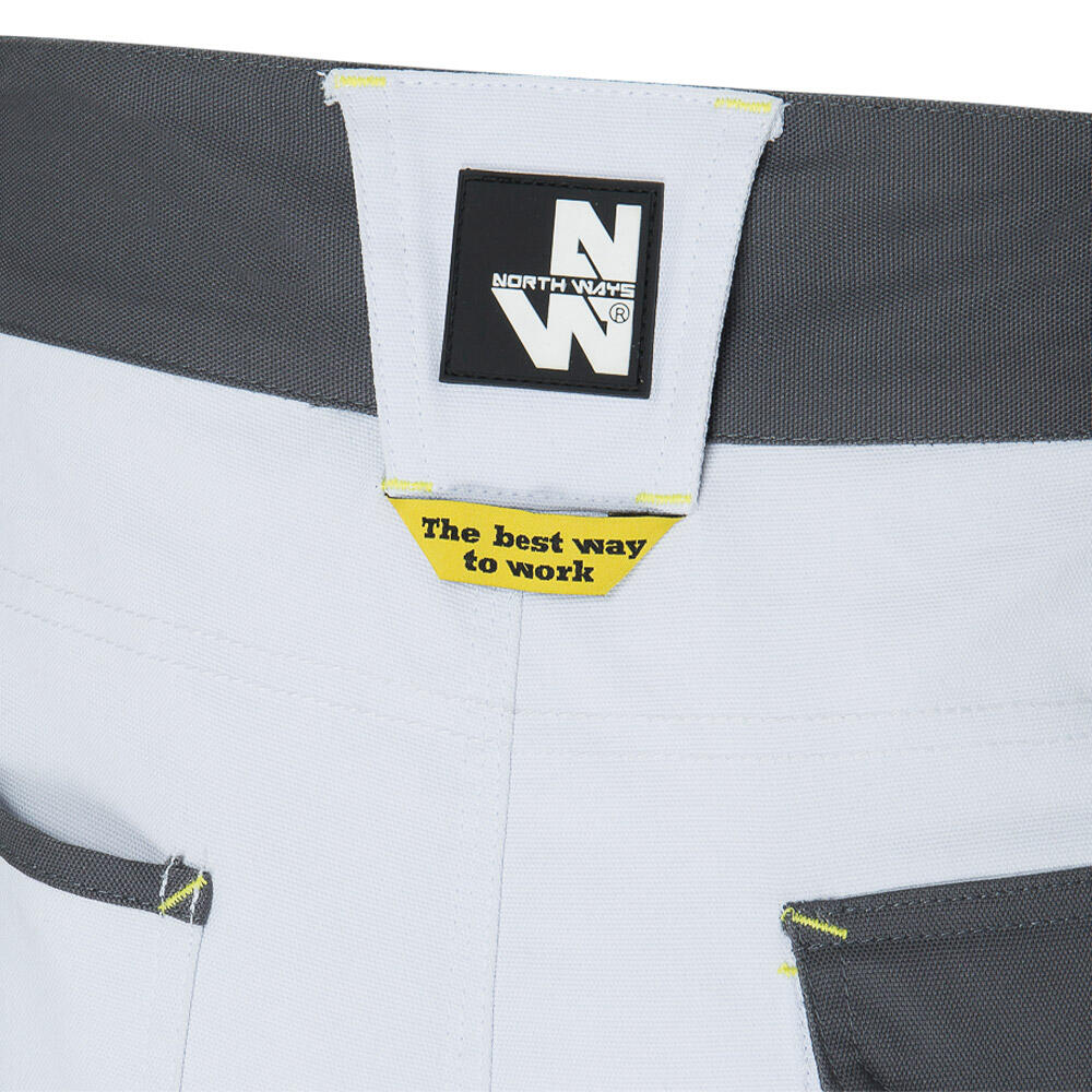 Pantalon de travail Cary-blanc-38 NINE WORTHS blanc, taille 38 - 4