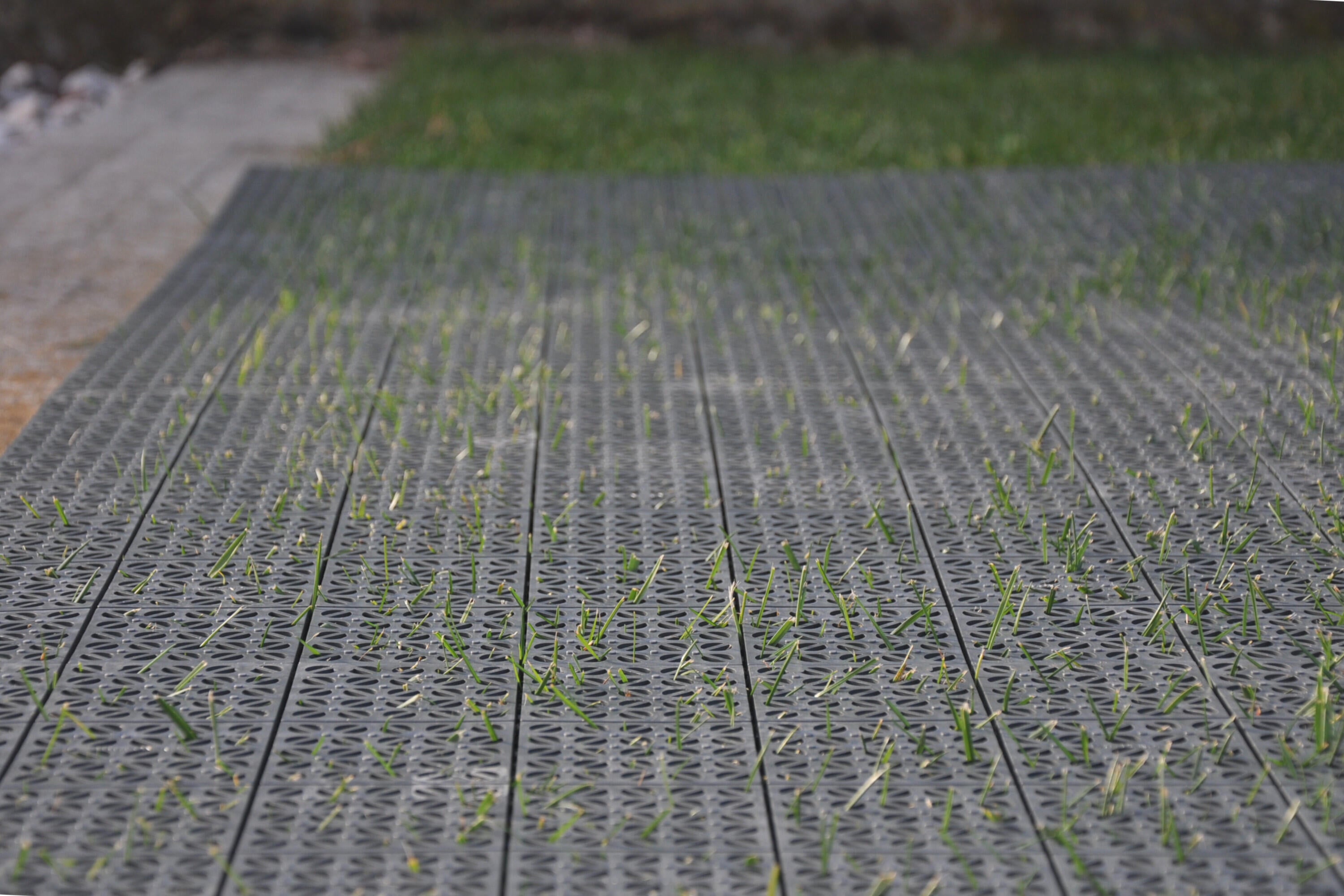 Dalle clipsable polyéthylène Multiplate, gris, L.56 x l.56 cm x Ep.11 mm - 4