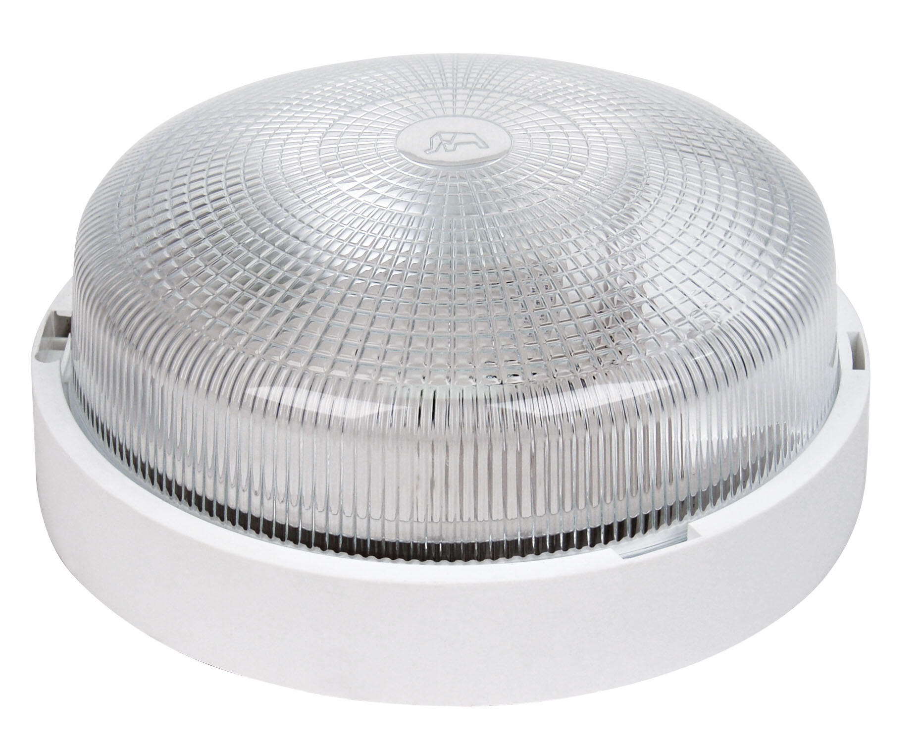 Hublot extérieur E27 max 100W blanc IP44 D. 22,5cm - 3