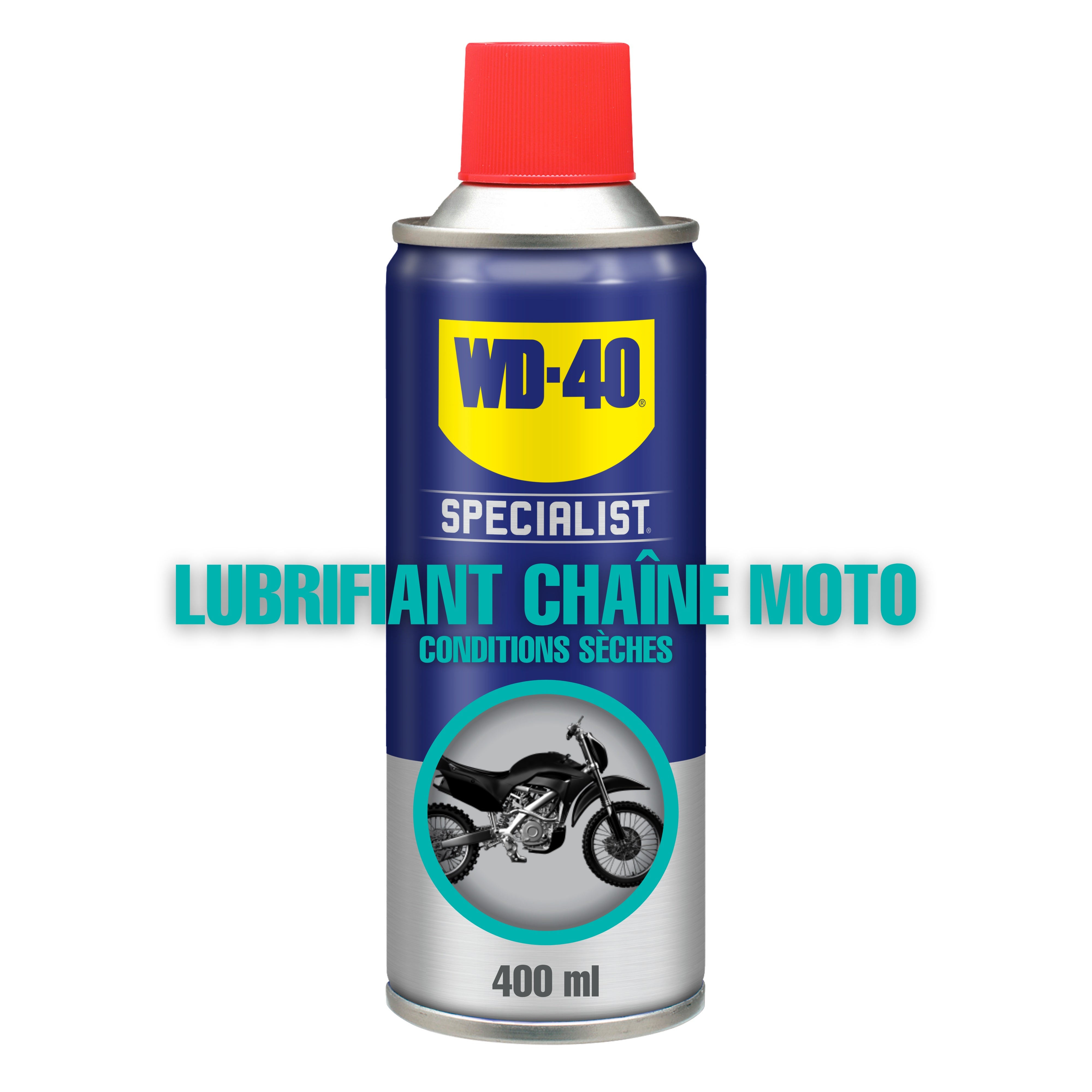 Lubrifiant chaine moto en aérosol, 400ml WD-40 - 3