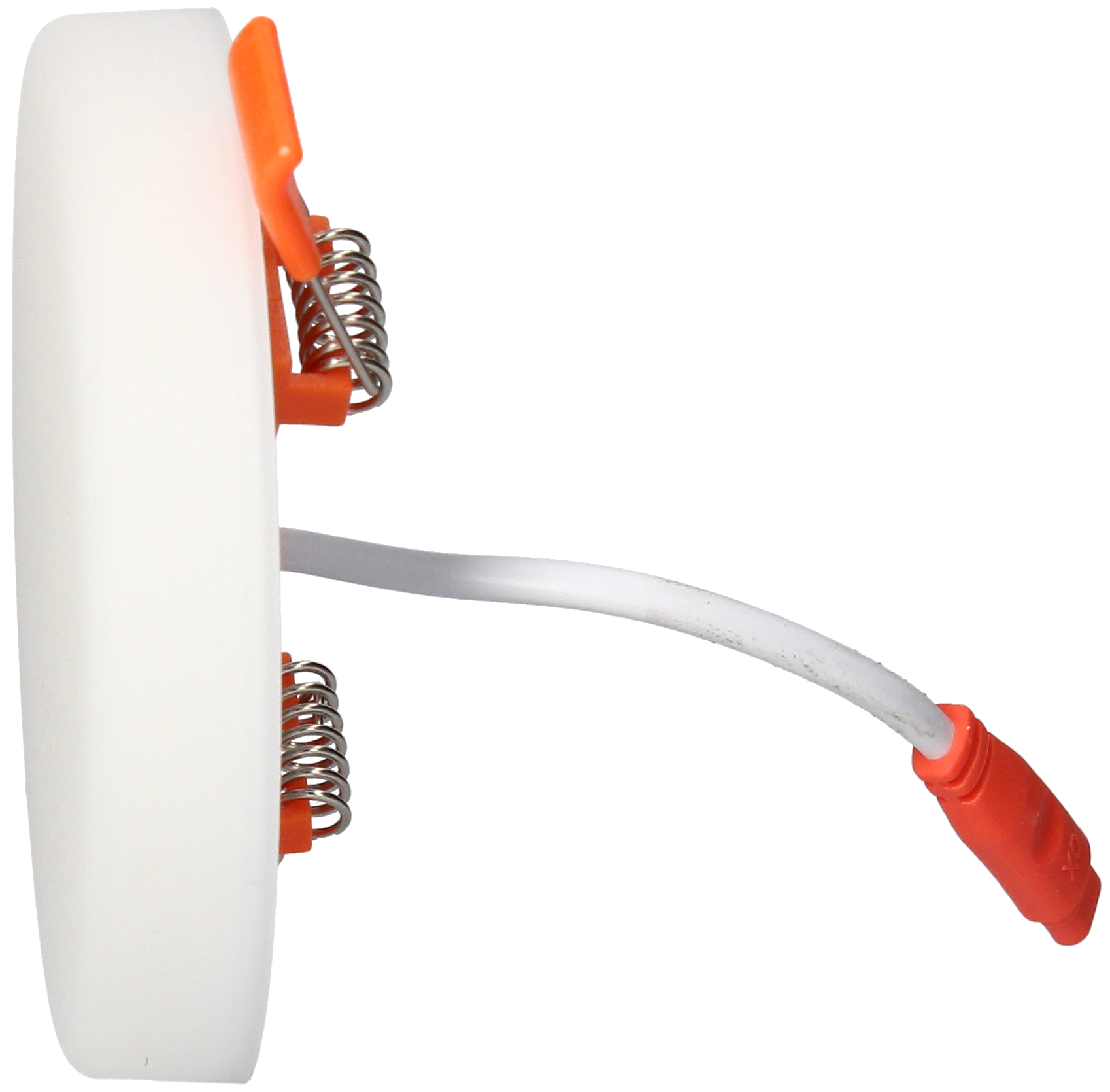 Spot à encastrer réglable Onyx D10 led intégrée, blanc chaud/froid, rond blanc - 6