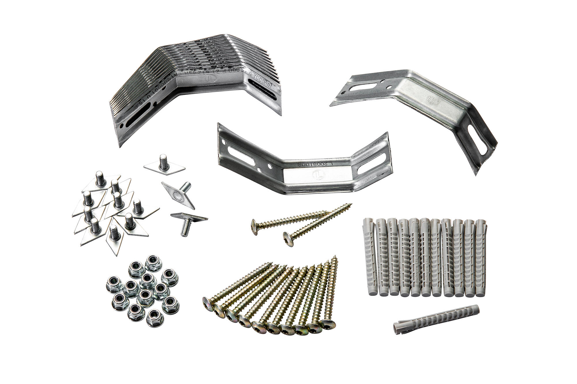 Kit de fixation pose applique Baie coulissante Essentiel. - 2