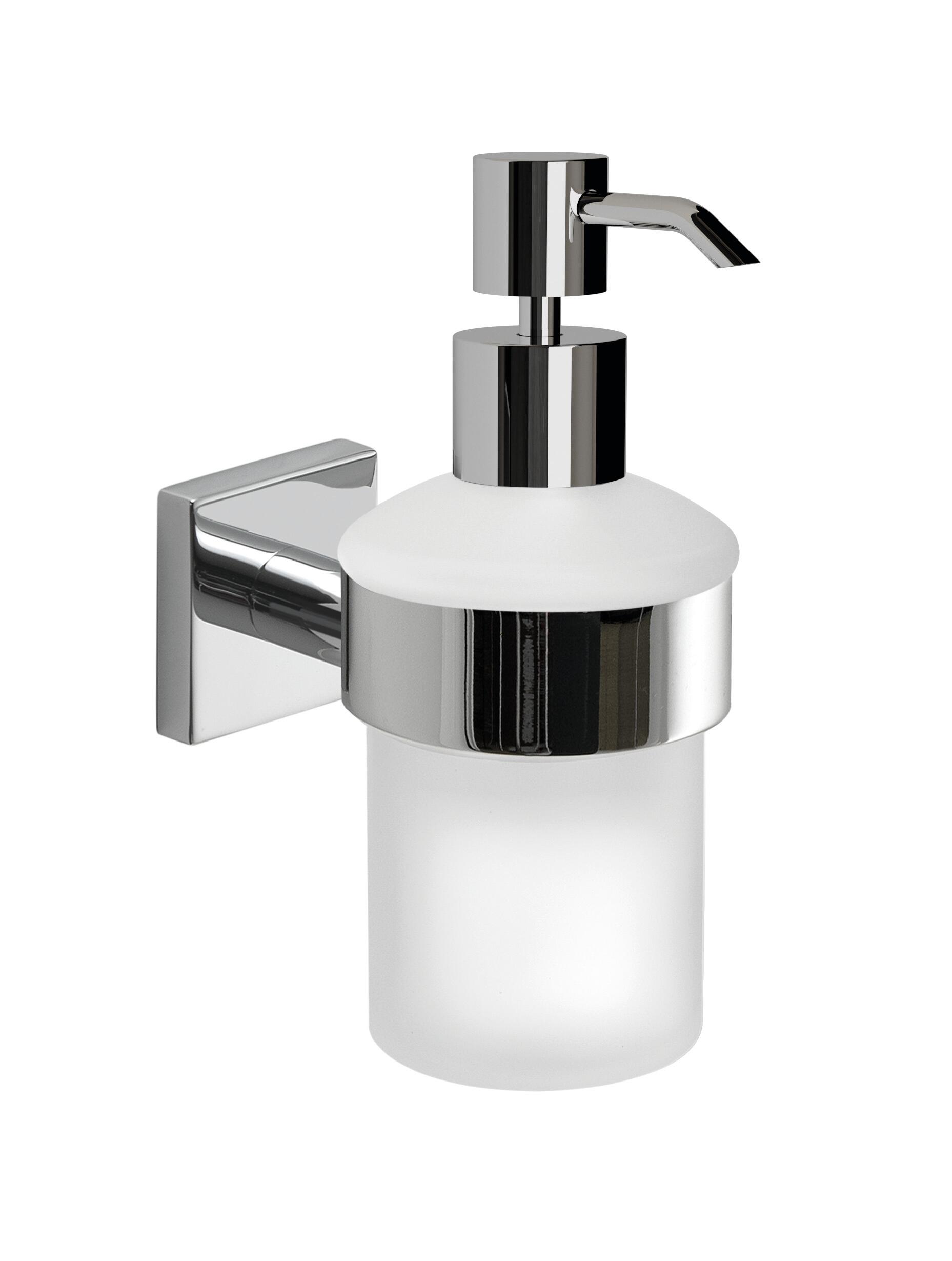 Distributore di sapone da parete da 200 ml per bagno, WC e hotel