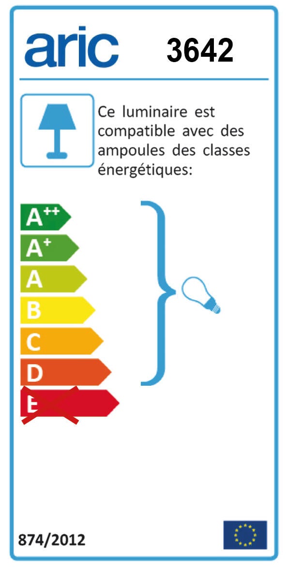 Hublot extérieur IP65, D.27 cm E27 max 11 W, blanc - 4