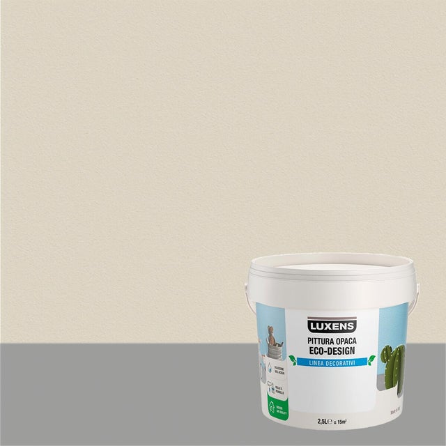 Pittura decorativa LUXENS tinta unita sasso 2.5 L