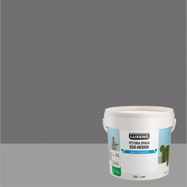 Pittura decorativa LUXENS tinta unita roccia 2.5 L