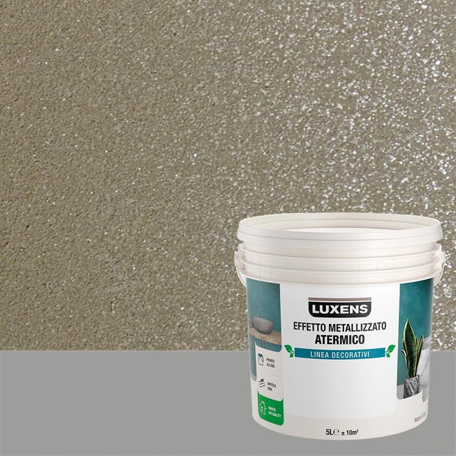 Pittura decorativa LUXENS effetto metallo calcedonia legno 5 L