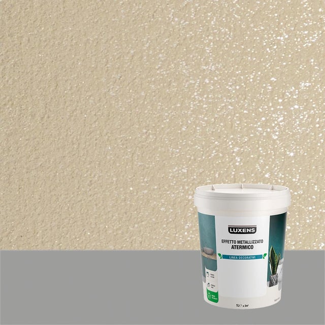 Pittura decorativa LUXENS effetto metallo agata bruna 1 L