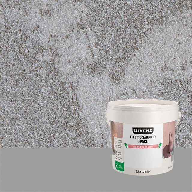 Pittura decorativa LUXENS effetto sabbiato notte a furore 2.5 L