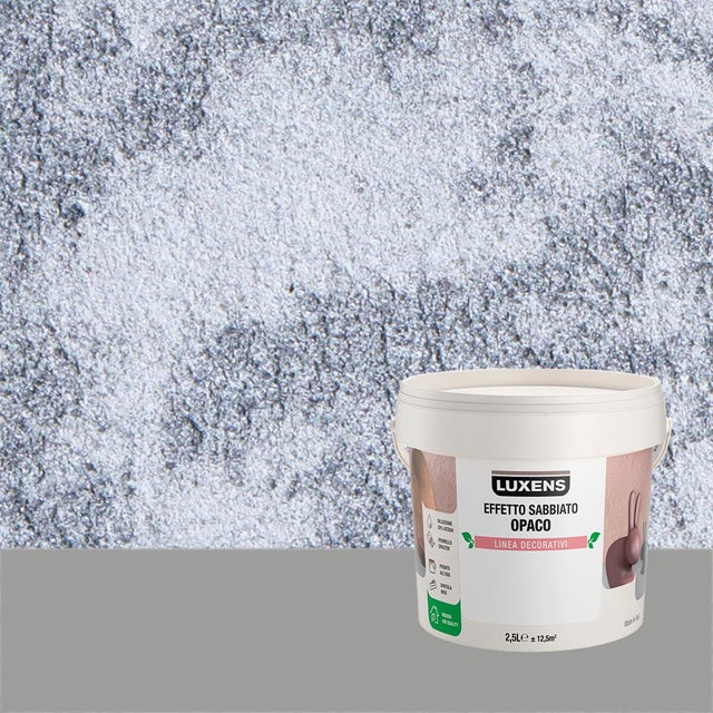 Pittura decorativa LUXENS effetto sabbiato sirmione 2.5 L