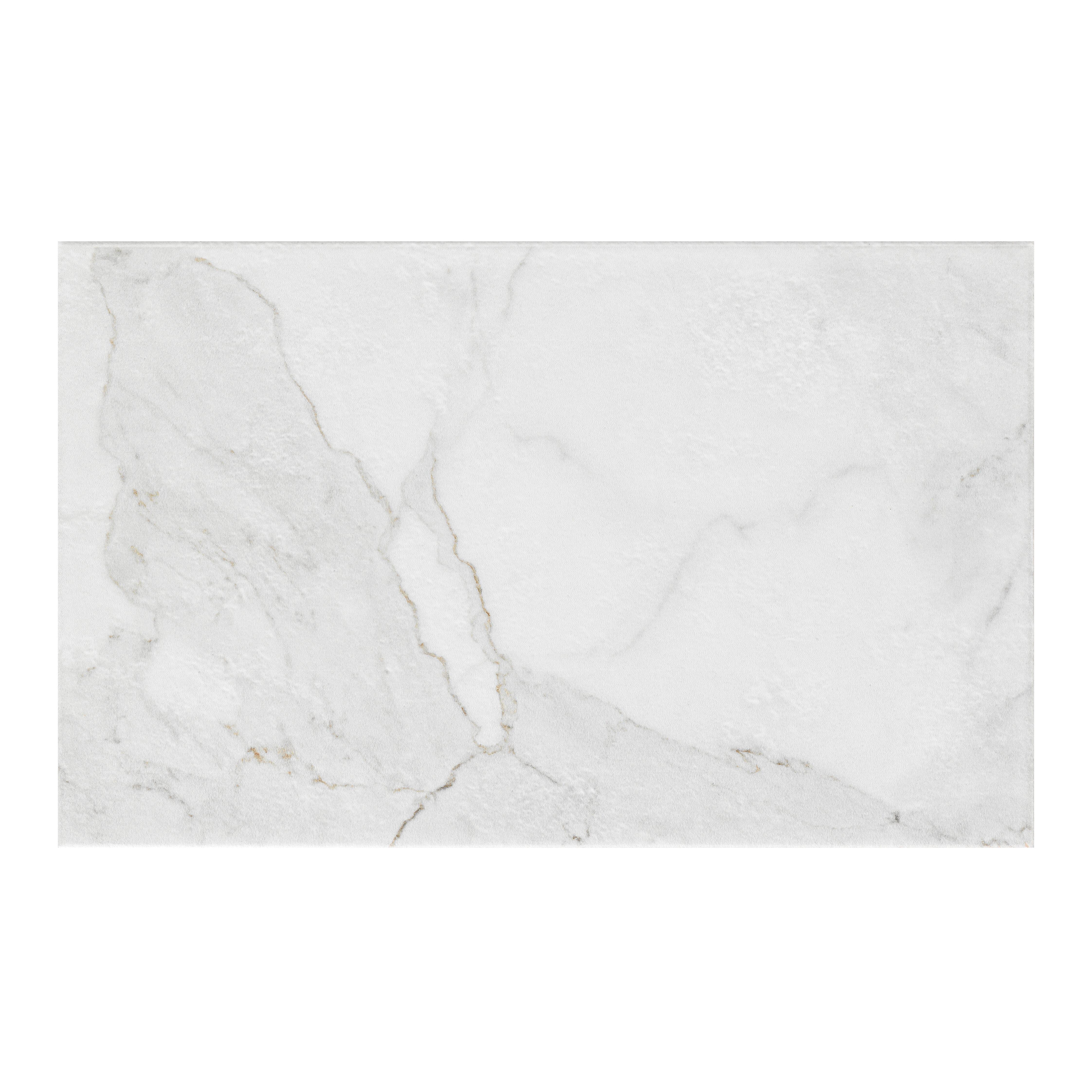 Piastrella da rivestimento interno in gres naturale 25 x 40 cm smaltato grigio opaco Canova traffico medio forte (pei 3/5) Sp. 6.1 mm 2 mq - 6