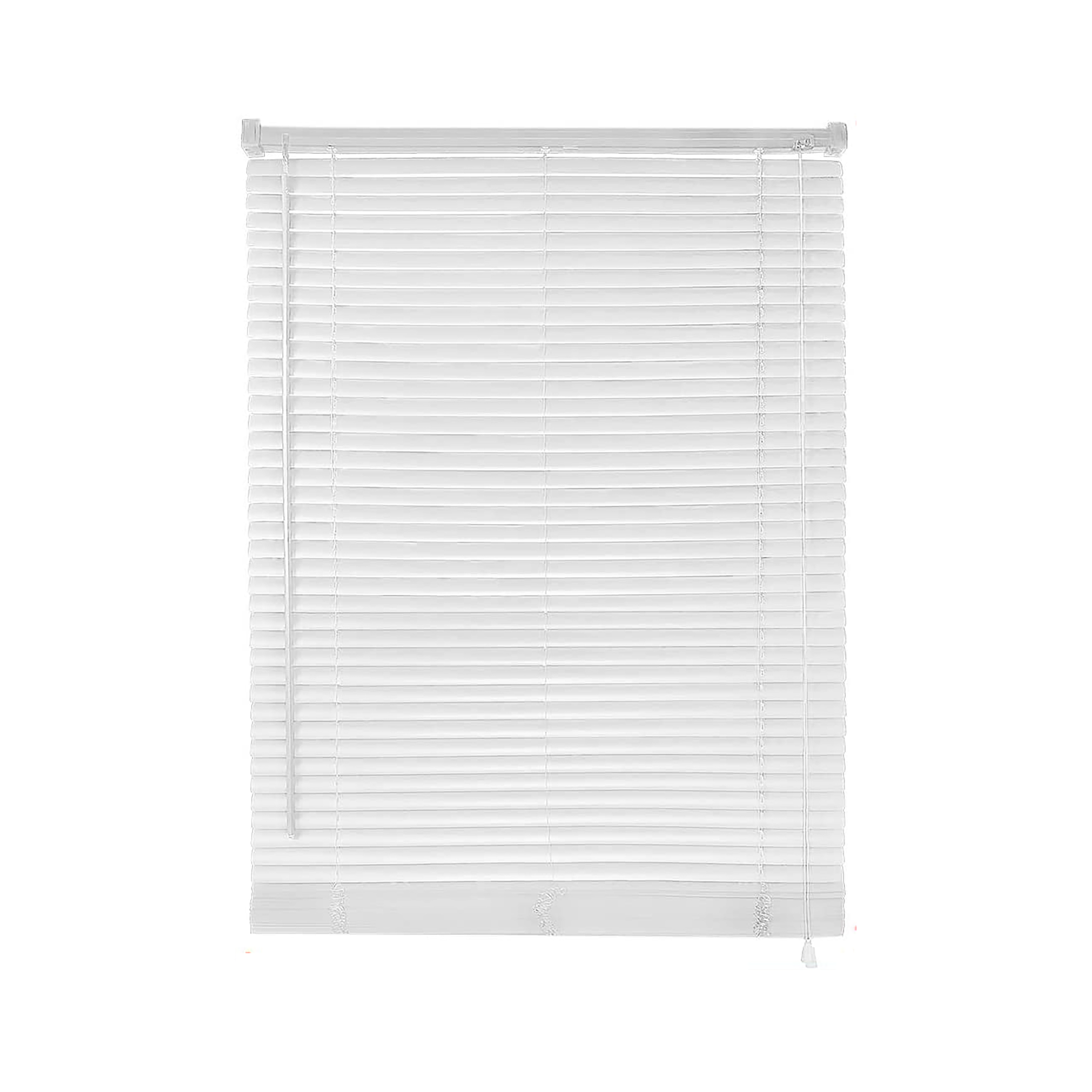Veneciana de pvc brega blanca de 140x155 cm