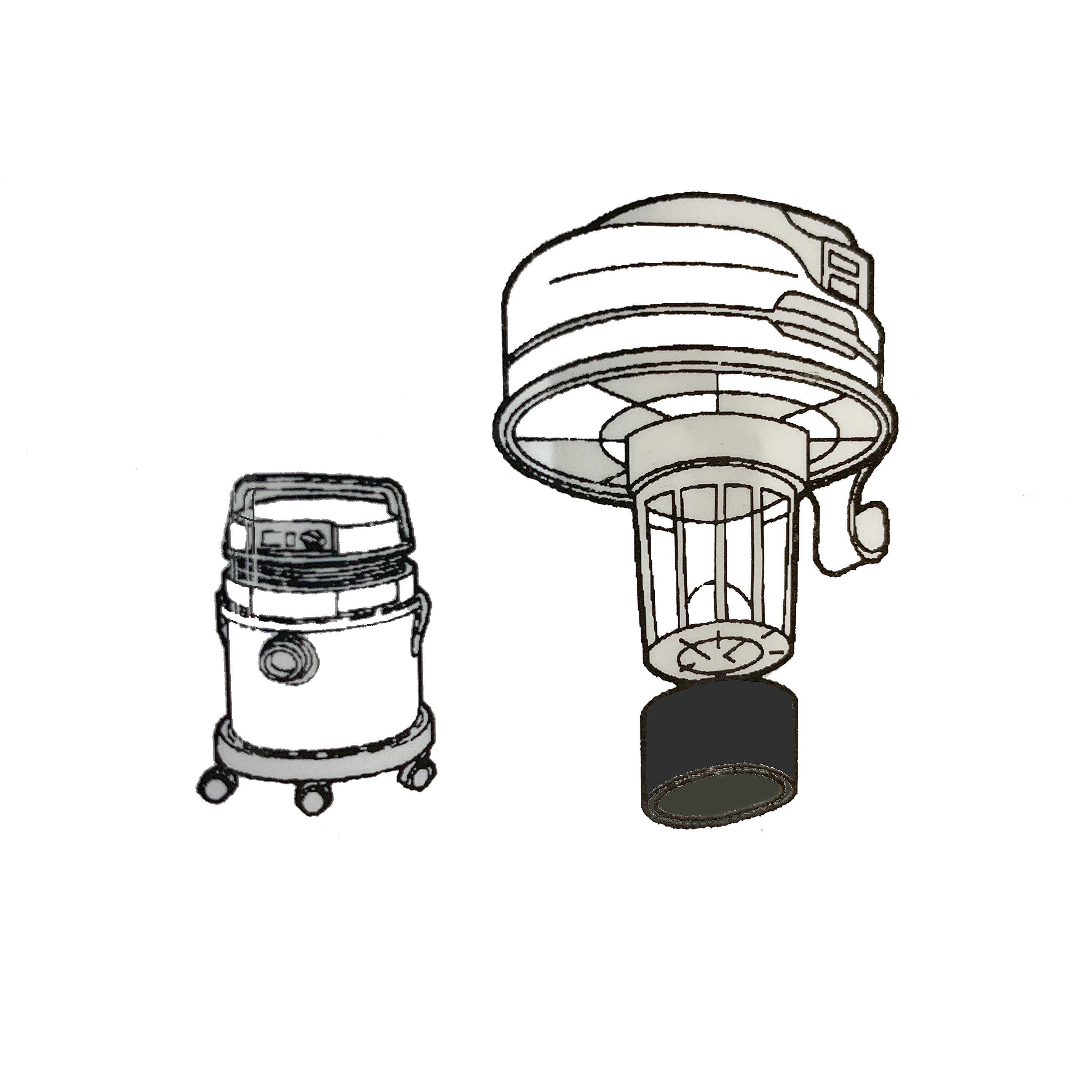Filtre polyuréthane pour moteur DXFM02 DEXTER - 3