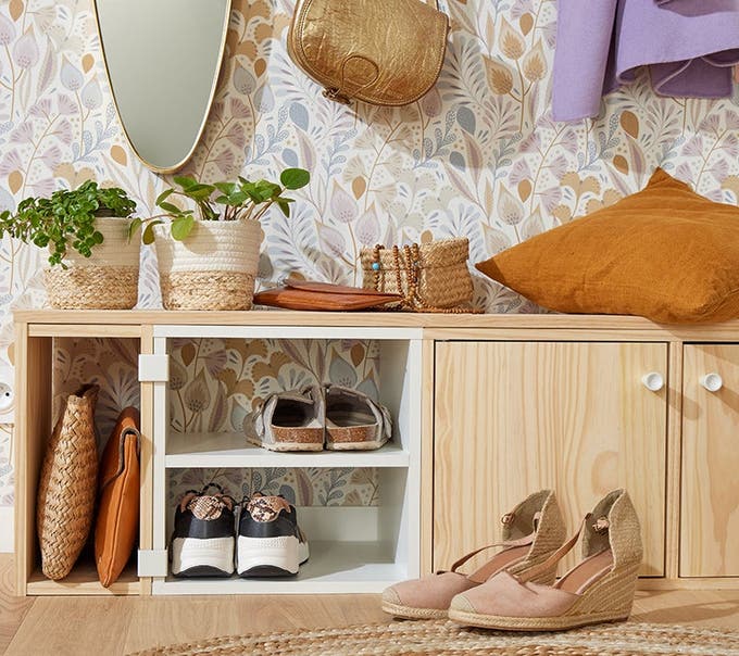photo de décoration en fibres naturelles