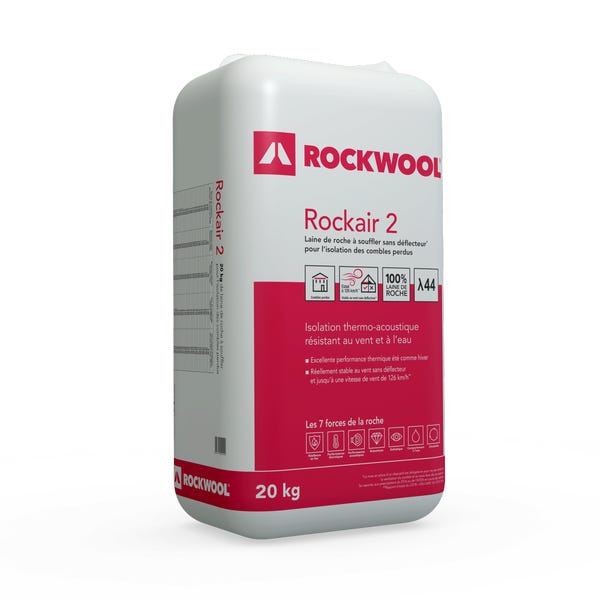 ROCKWOOL - Coquille laine de roche 800 alu épaisseur 40mm diamètre