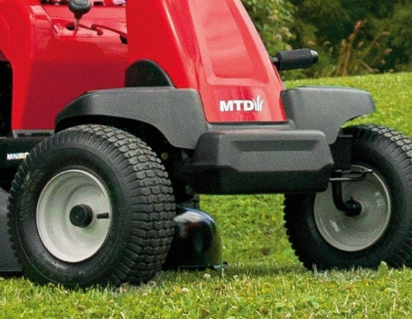 Tondeuse autoportée rider MTD Minirider 60RDE 196 cm³ l.60 cm | Leroy ...