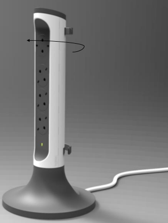 Bloc rotatif Legrand - 2