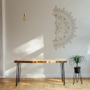 Stencil Teschio Splash Riutilizzabile - 29.7x21cm PET Per Legno, Tessuto E Pareti - Foto 6