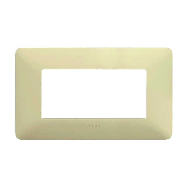 Placca 4 moduli serie Matix  BTICINO bianco corda
