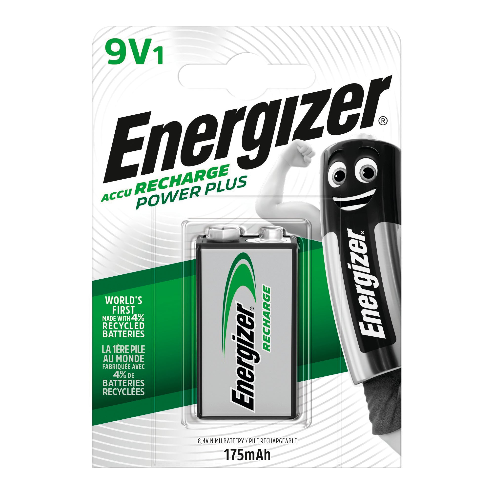 Pila HR9V ENERGIZER Recharge 1 batteria - 4
