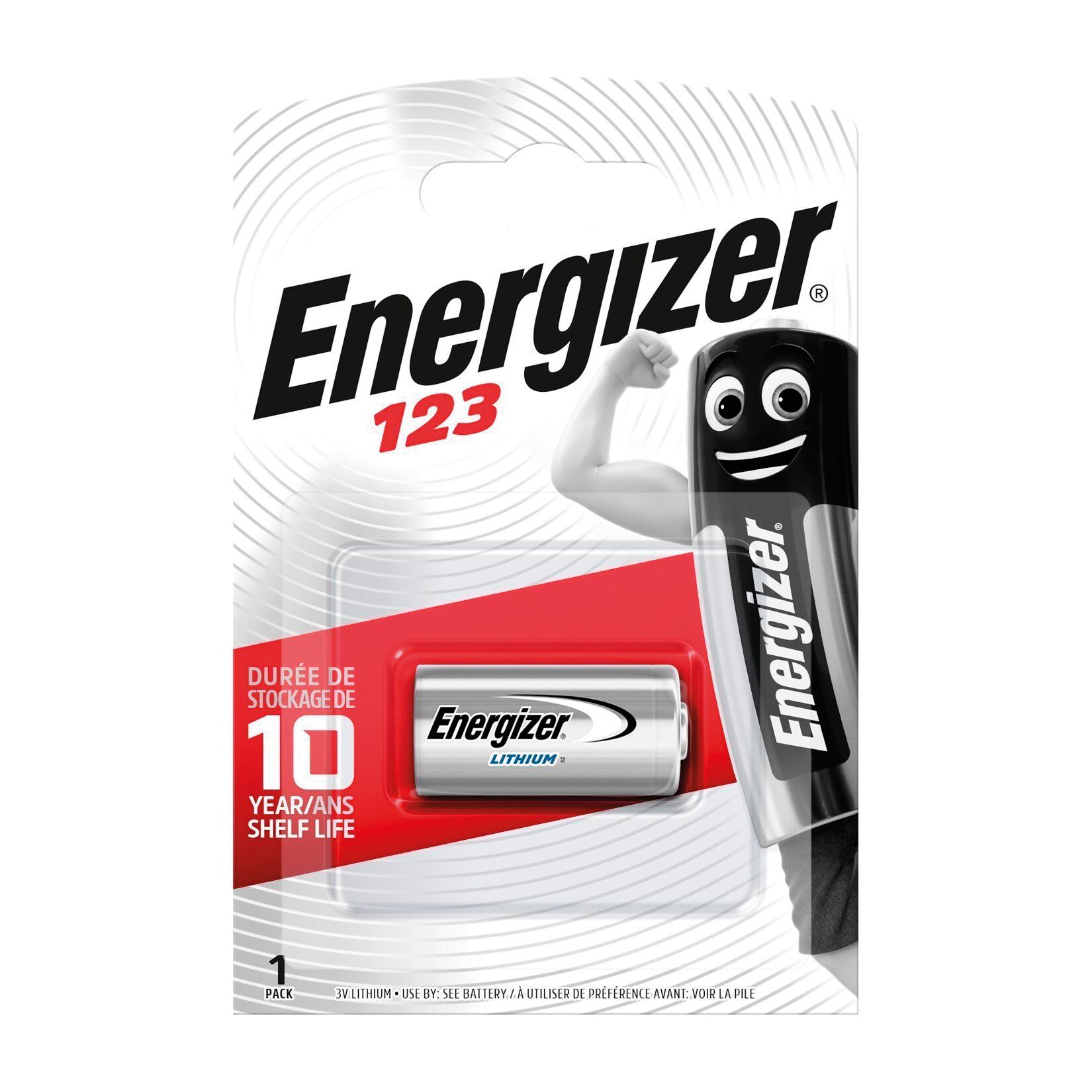 Pila CR123 ENERGIZER Fotocine 1 batteria - 3