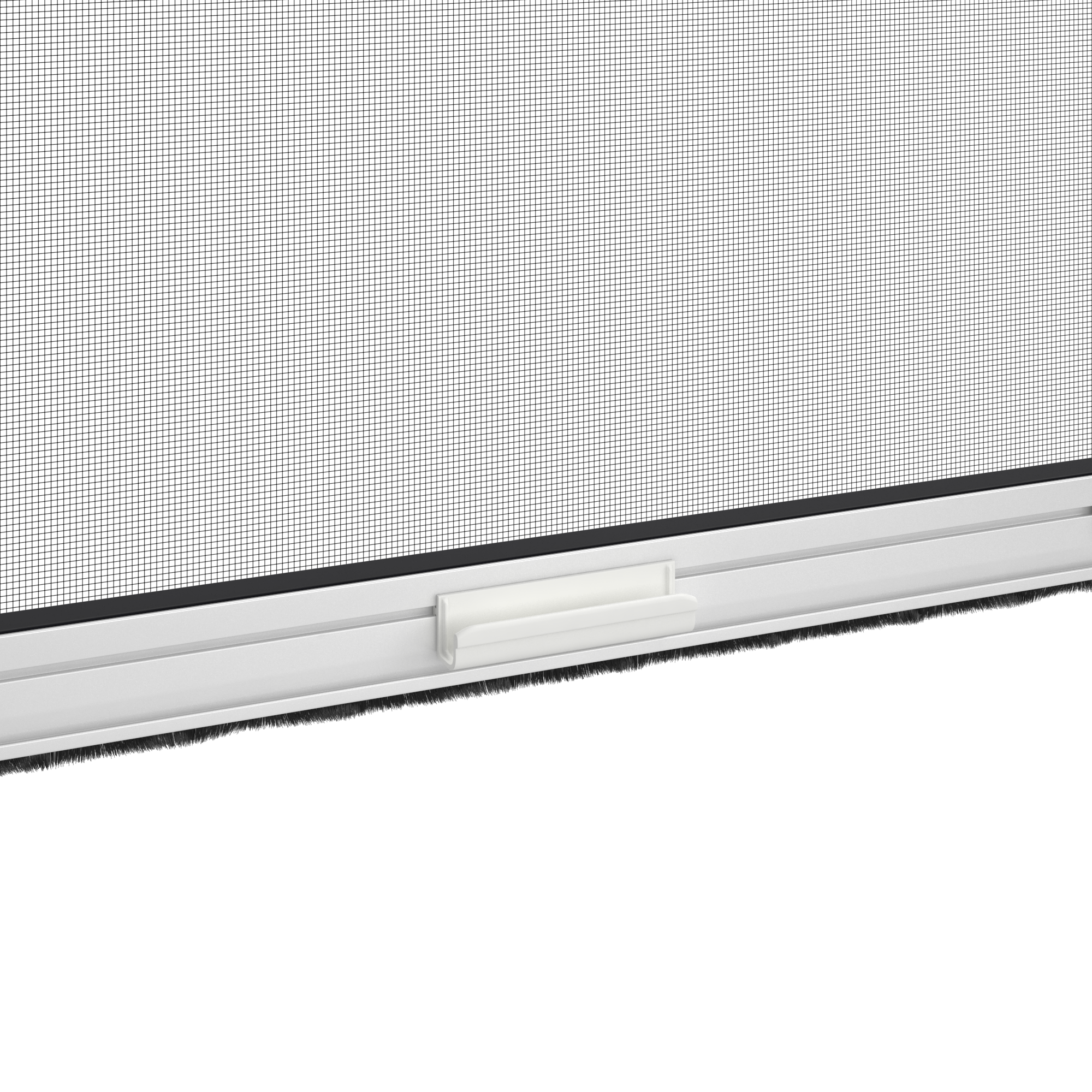 Moustiquaire 140x140 cm à enroulement vertical pour fenêtre ISOXA alu blanc - 4