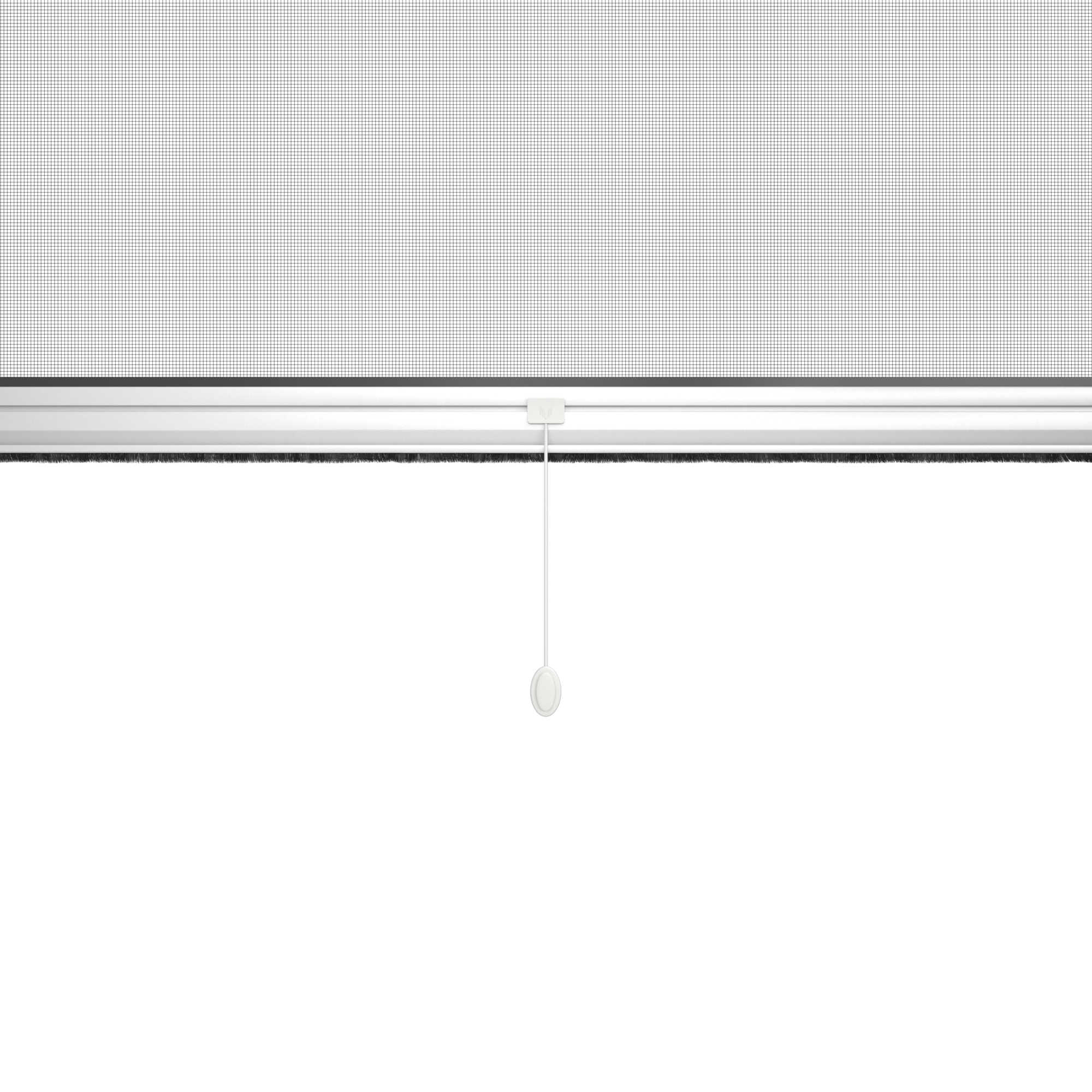 Moustiquaire 140x140 cm à enroulement vertical pour fenêtre ISOXA alu blanc - 3