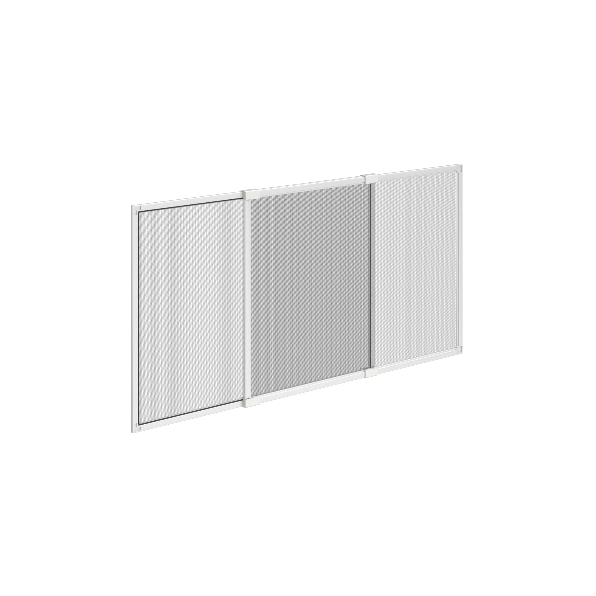 Rede mosquiteira para janela ISOXA EXTENSÍVEL BRANCO 70X100CM - 2