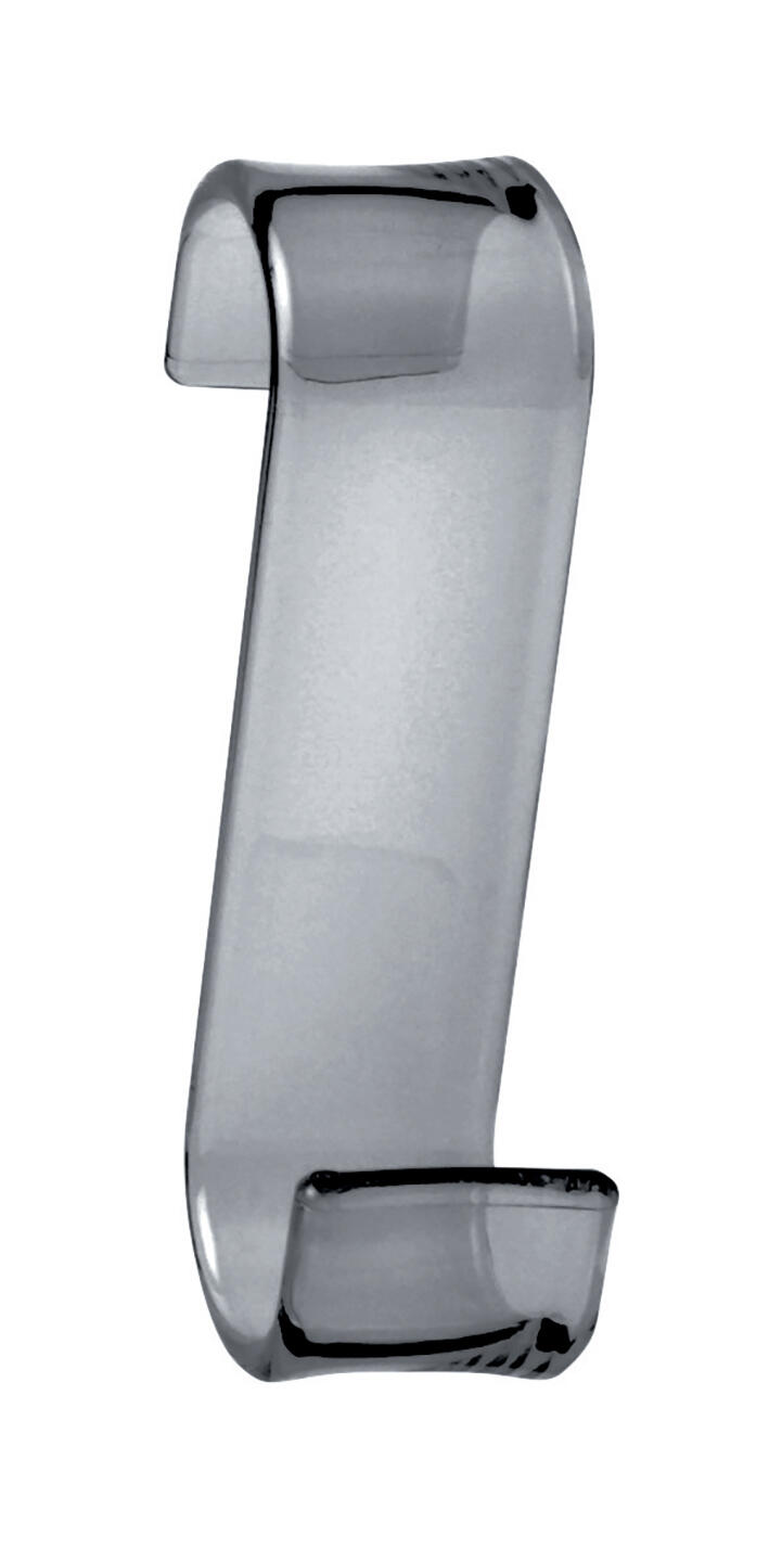 GLUIT Ganci Adesivi Trasparenti In PVC 40 Pezzi - Senza Fori, Riutilizzabili, Portata Fino A 10 Kg Per Bagno E Cucina