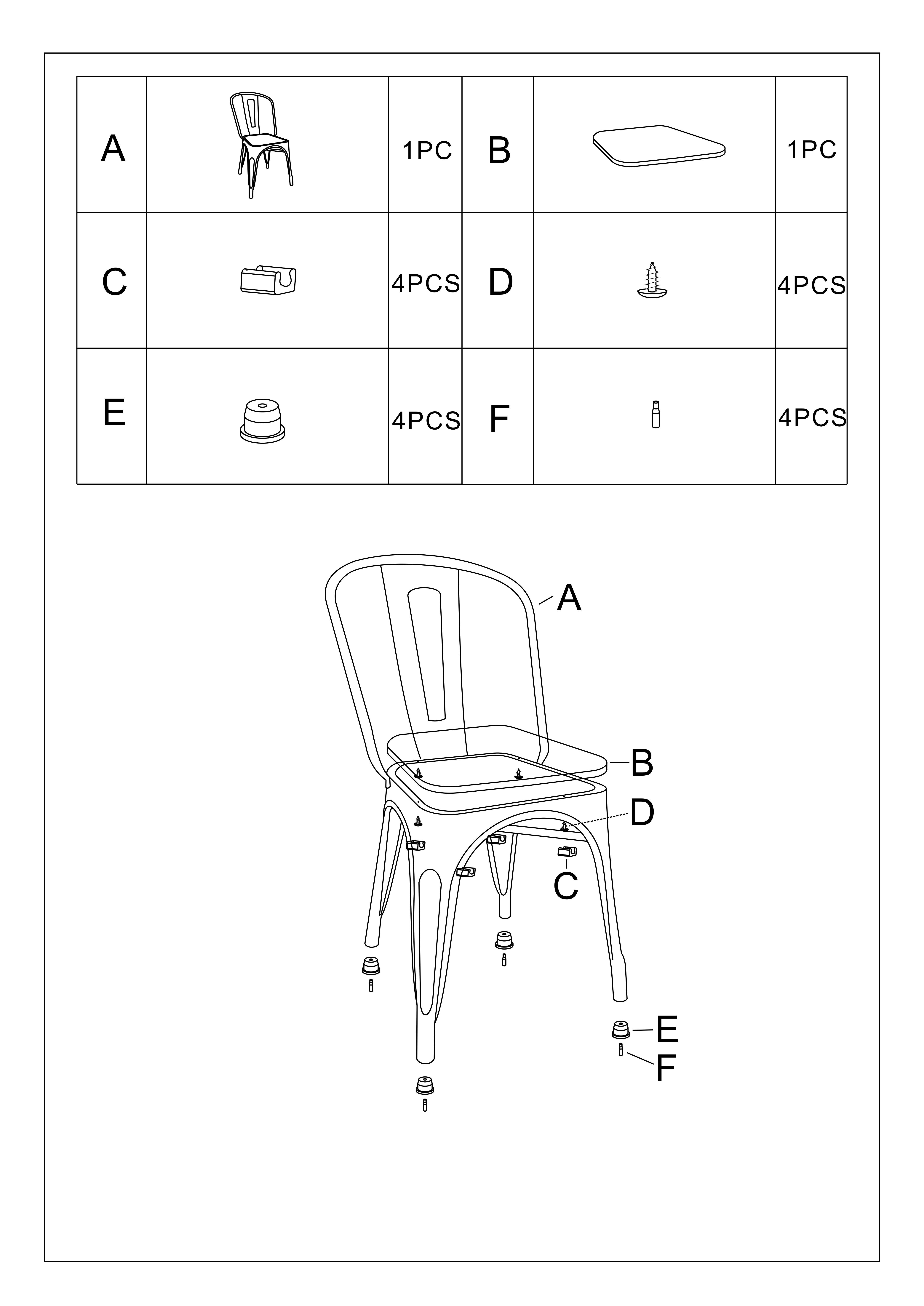 Sedia da giardino in acciaio nero Oxford, seduta in legno nero - 13