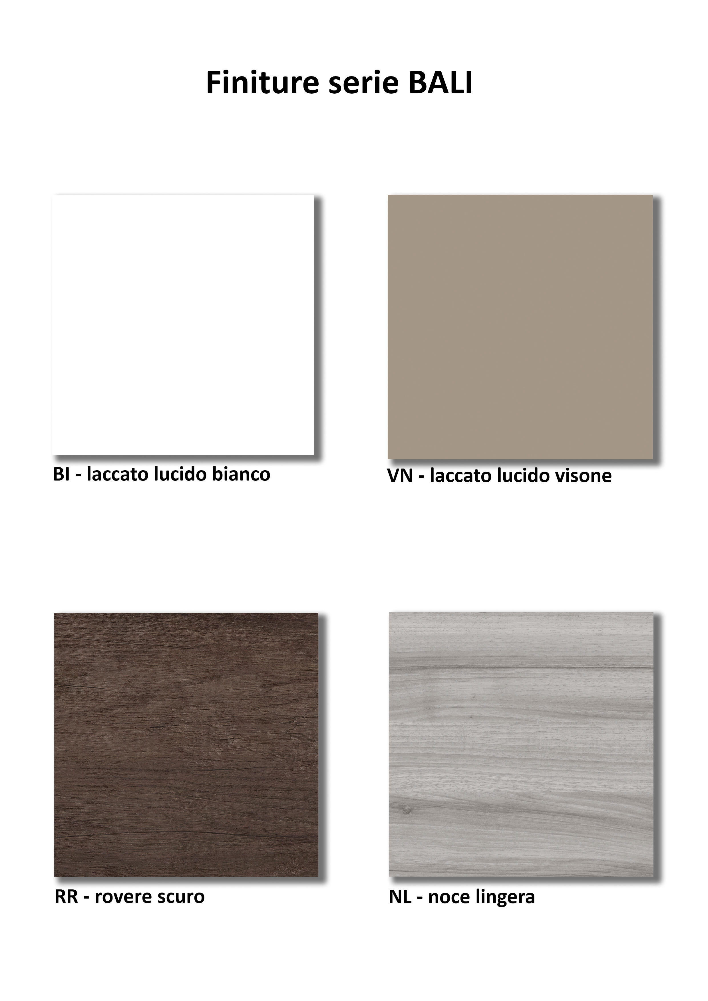 Estensione per mobile da bagno Brera 2 cassetti laccato lucido bianco L 99.5 x H 60 x P 45.5 cm - 5