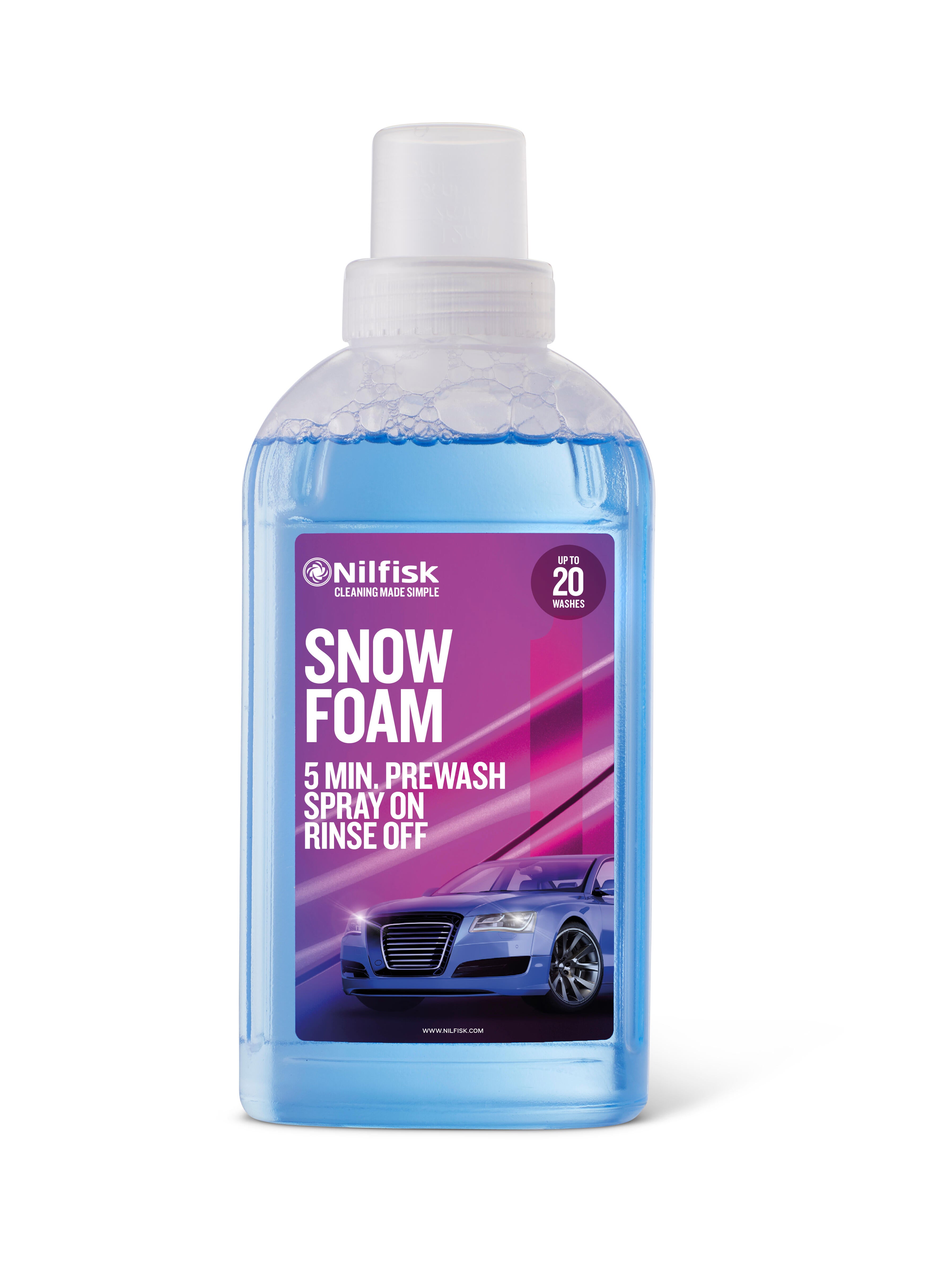 Detergente hidrolimpiadora nilfisk para vehículos 0.5l (jabón espuma)