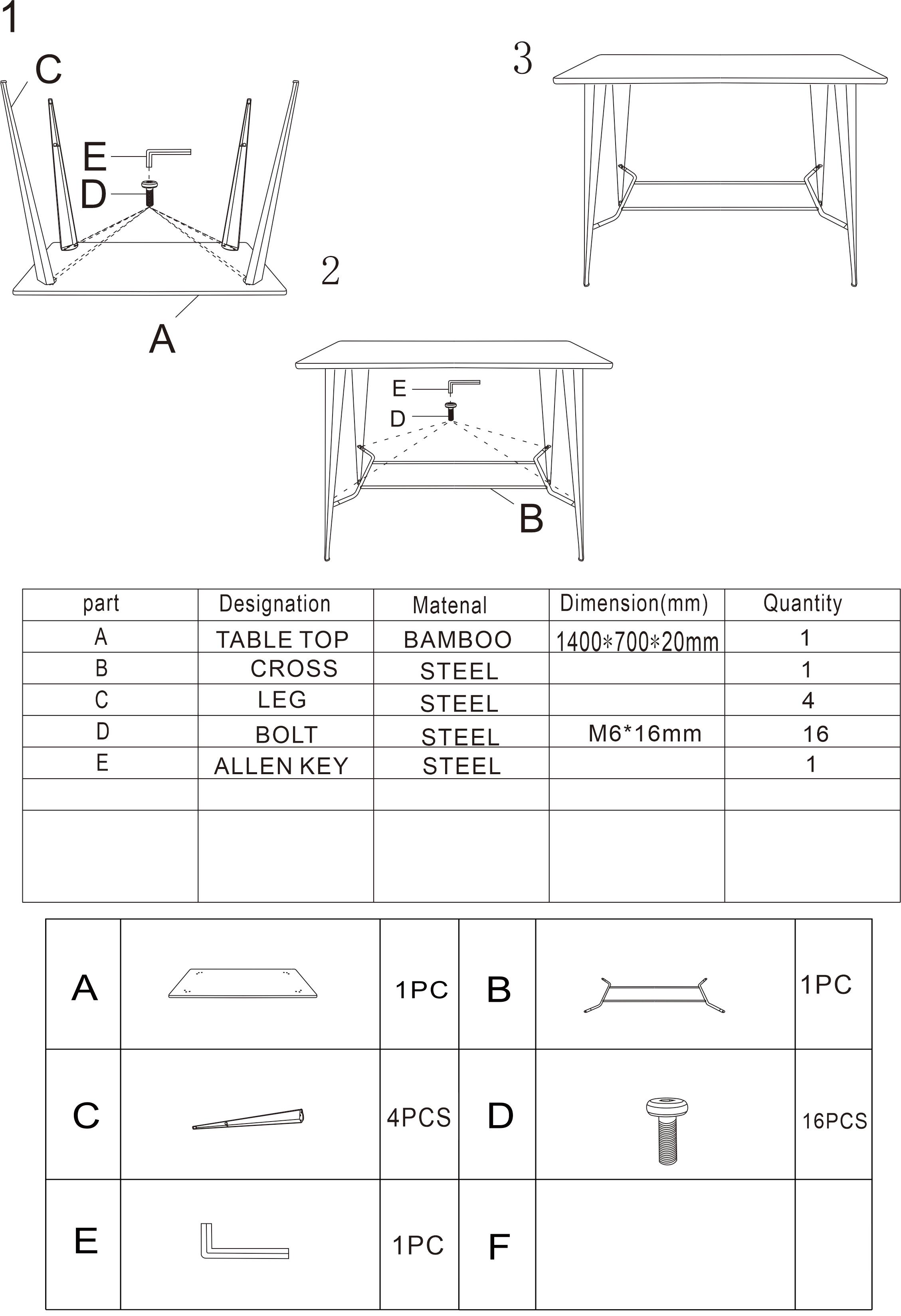 Stół ogrodowy Soho 140x70x102 cm barowy wysoki - 6