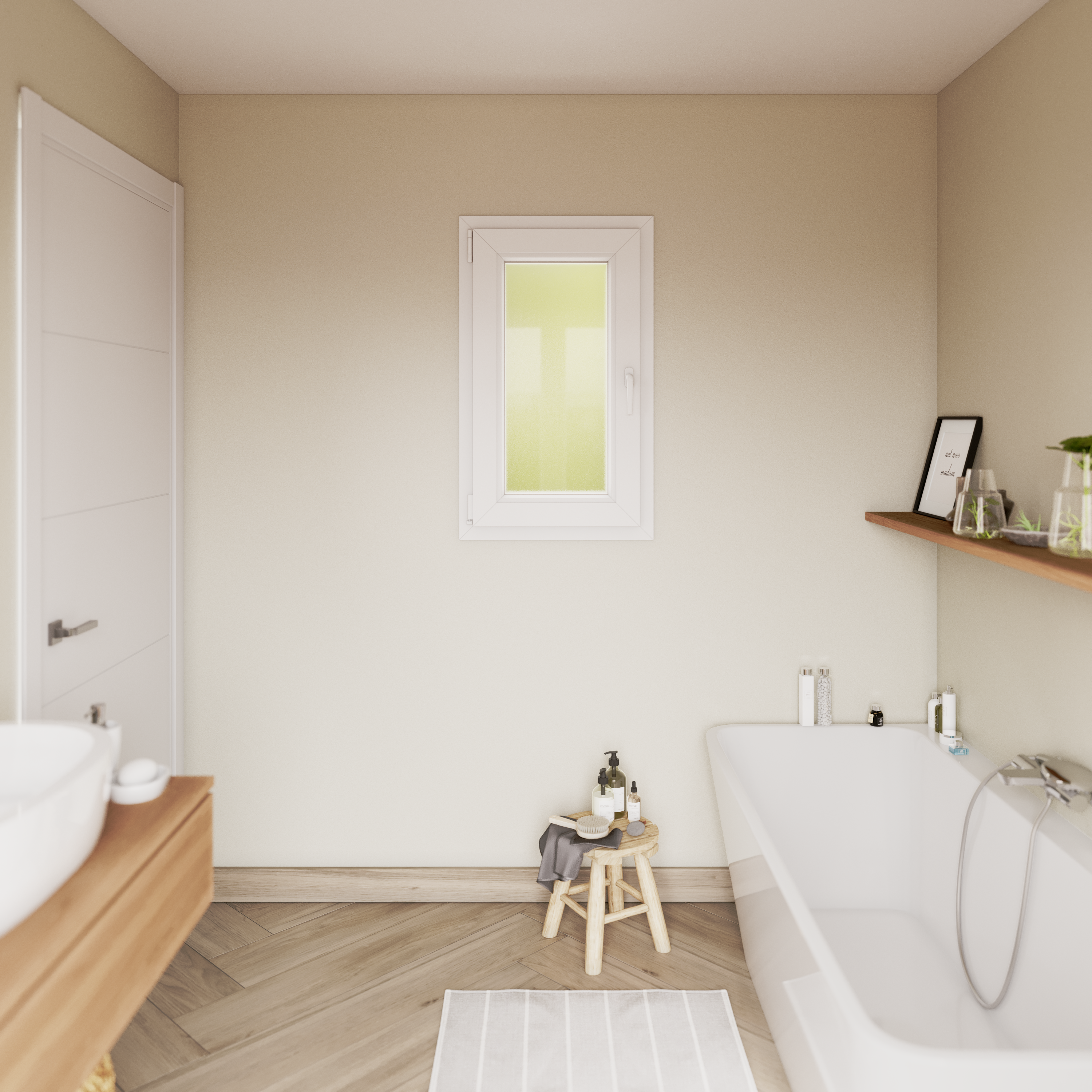 Ventana PVC blanca oscilobatiente 60x100 cm - 6