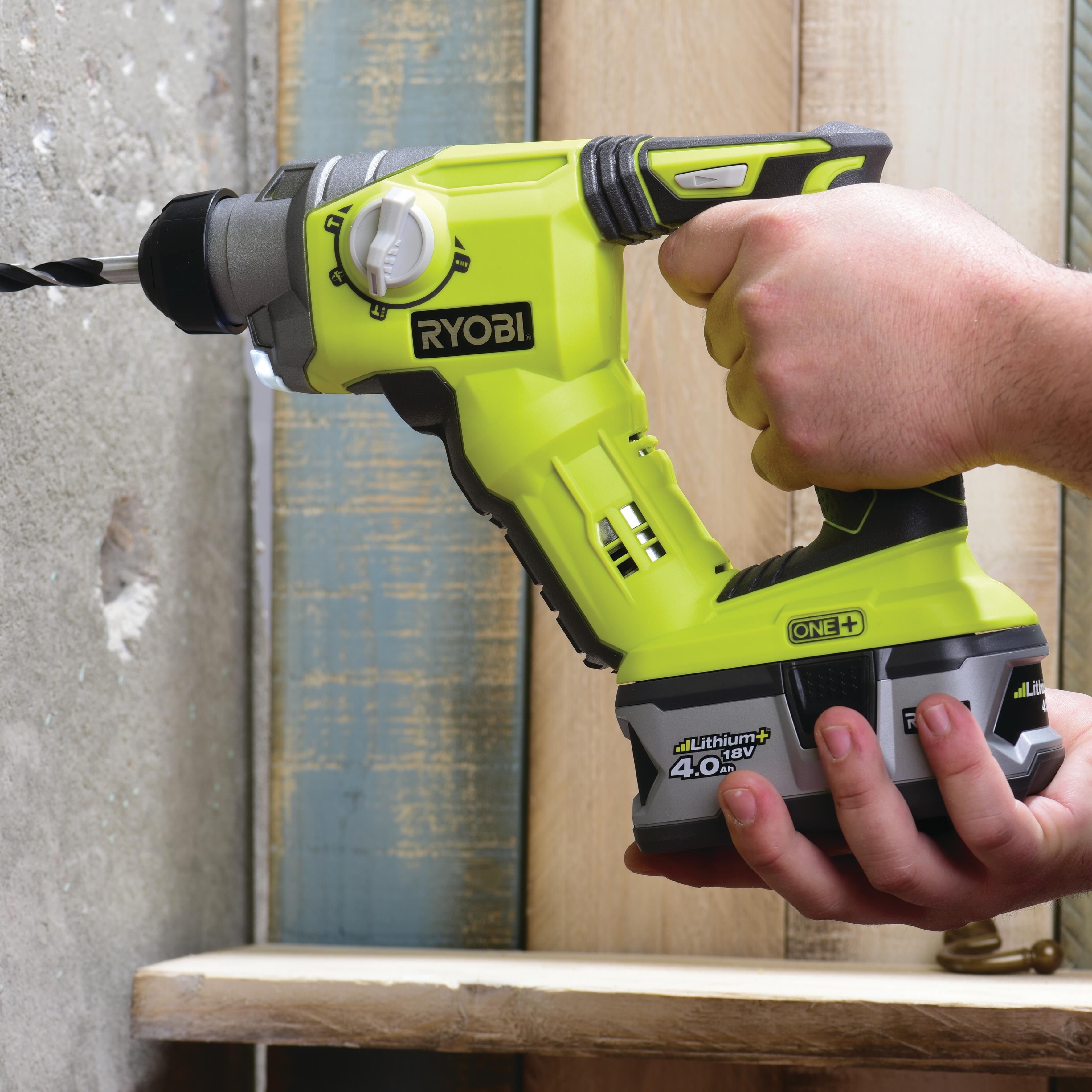 Młotowiertarka akumulatorowa Ryobi One+ R18SDS-0 18V 1,3J - 6