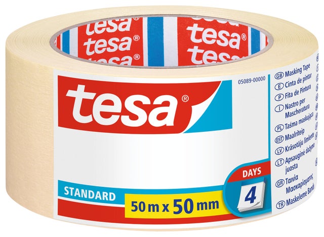 fita de pintor Standard 50mX50mm Tesa