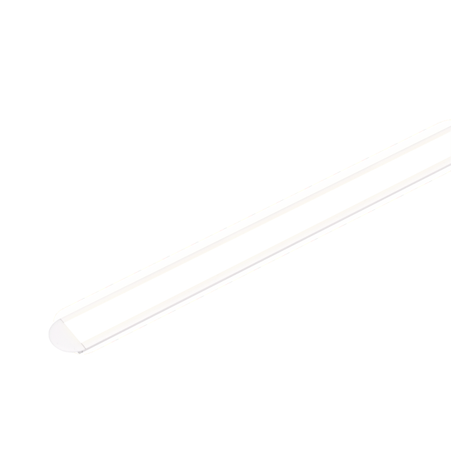 Perfil empotrable blanco accesorios 2 m INSPIRE de 21 mm
